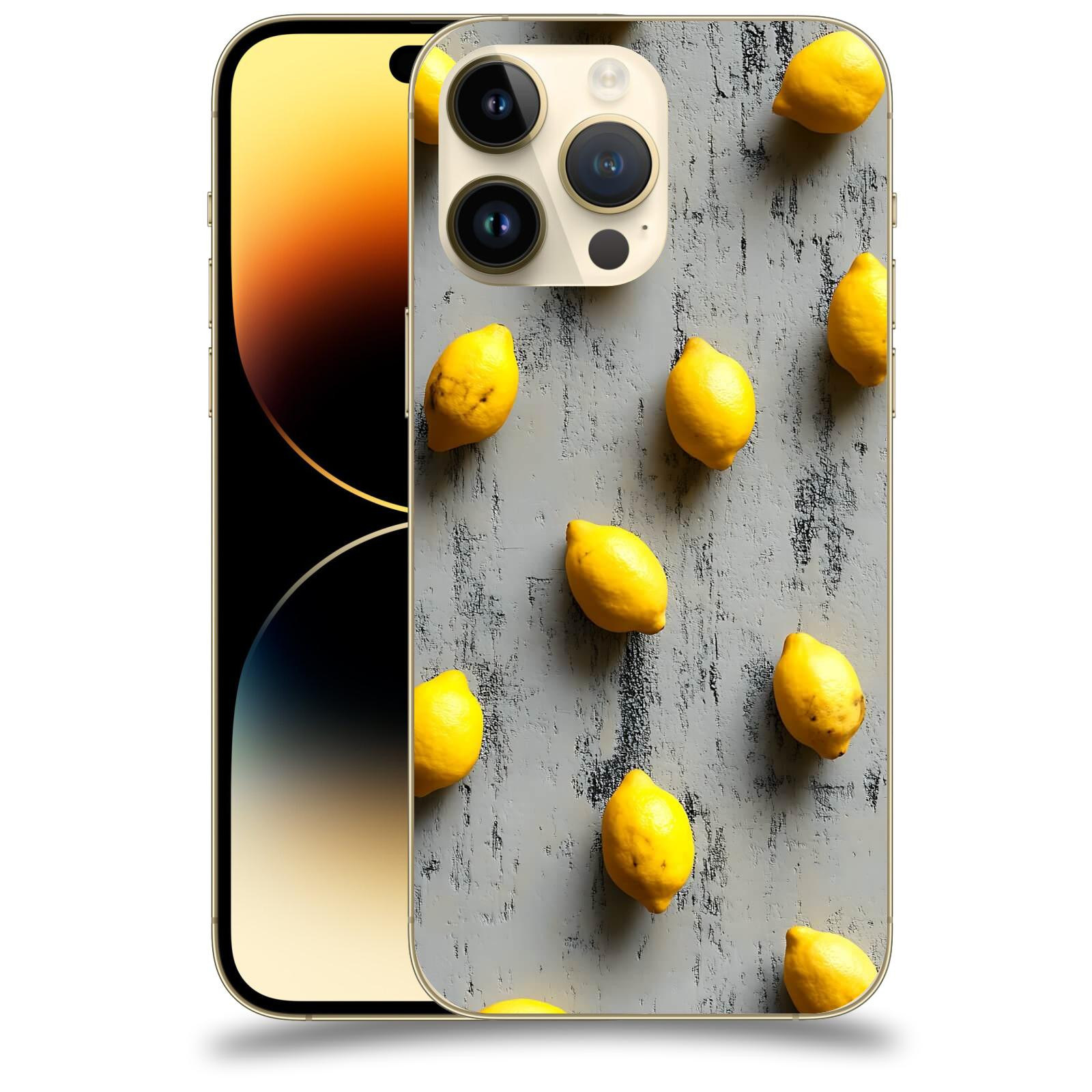 ACOVER Kryt na mobil Apple iPhone 14 Pro Max - Citrusová harmonie