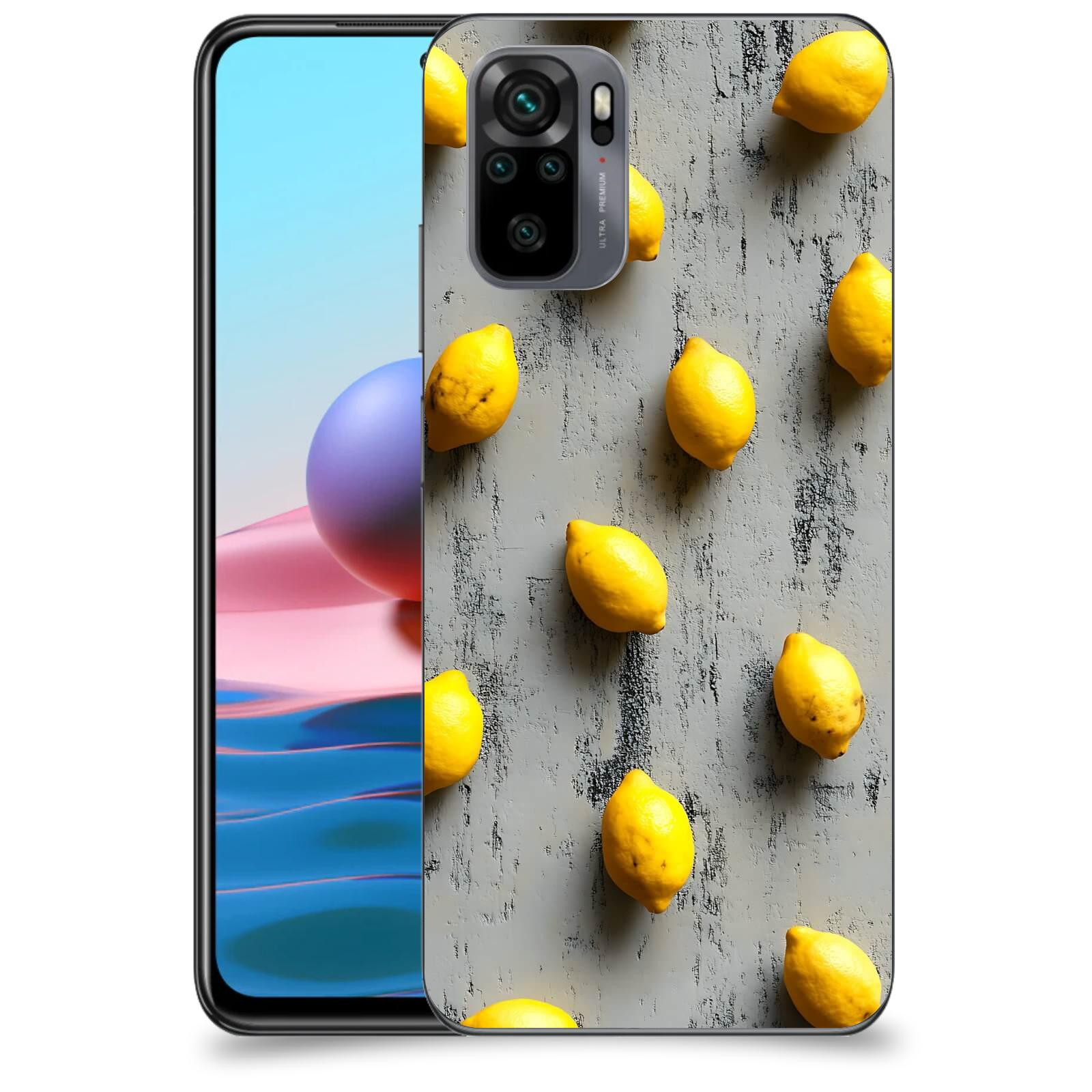 ACOVER Kryt na mobil Xiaomi Redmi Note 10 - Citrusová harmonie