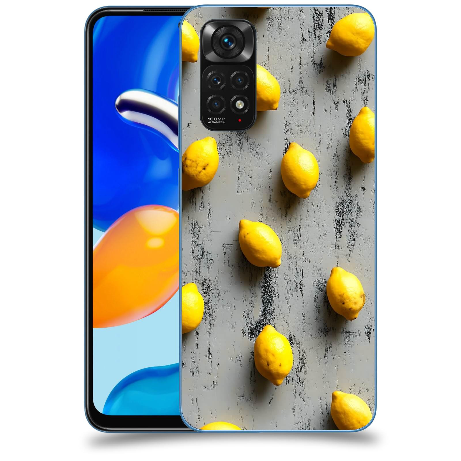 ACOVER Kryt na mobil Xiaomi Redmi Note 11S - Citrusová harmonie