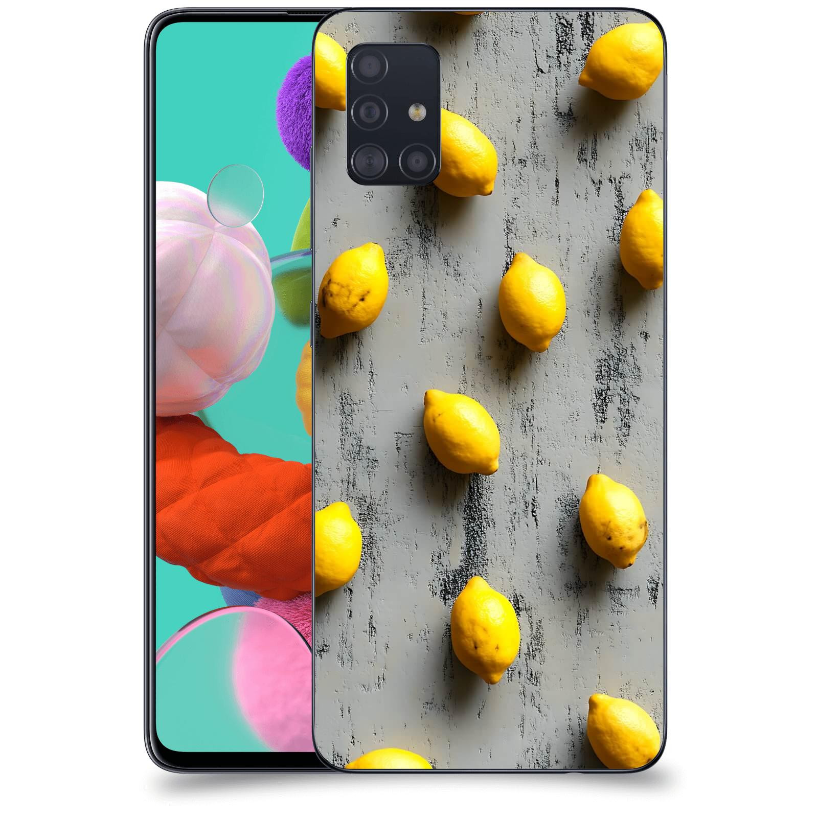ACOVER Kryt na mobil Samsung Galaxy A51 A515F - Citrusová harmonie