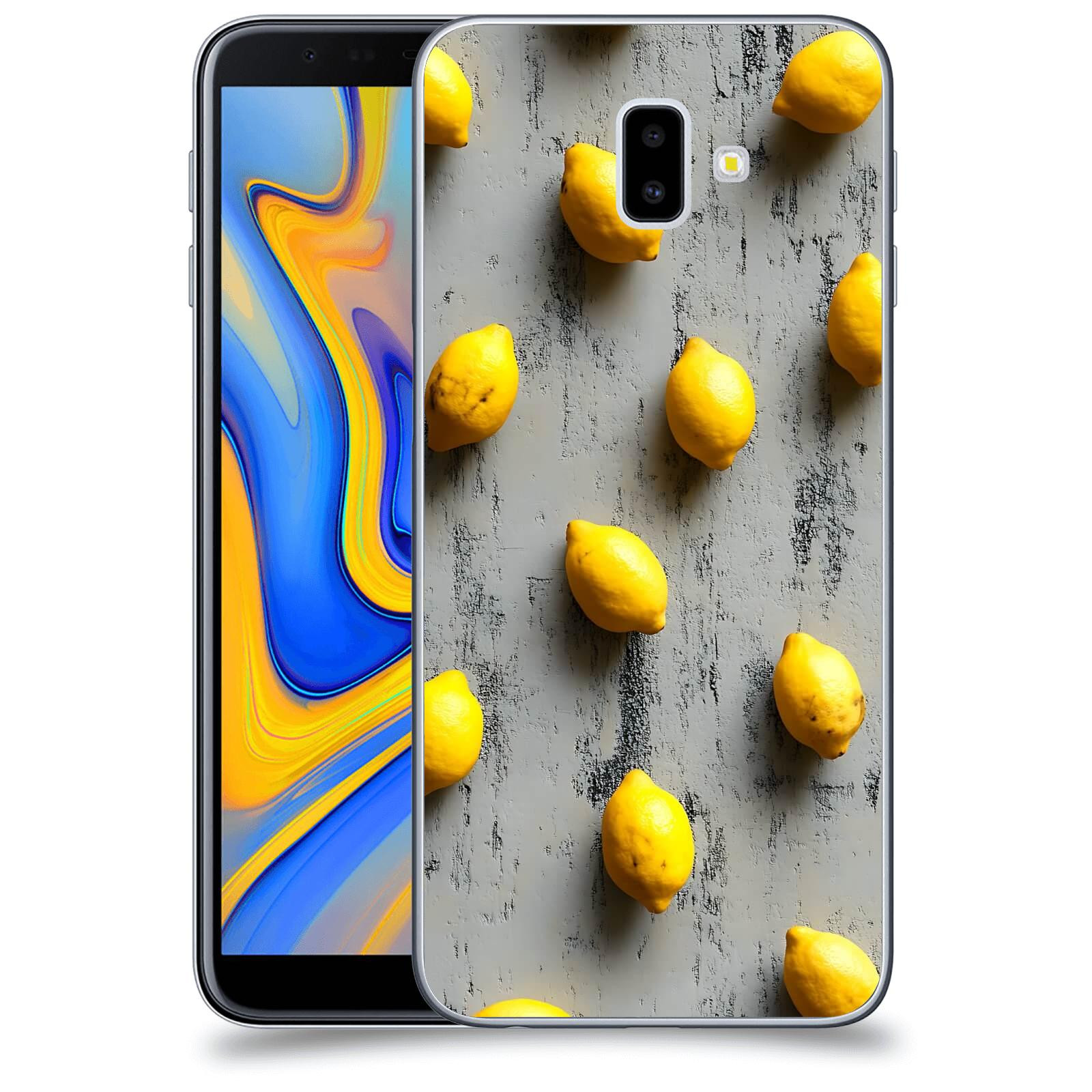ACOVER Kryt na mobil Samsung Galaxy J6+ J610F - Citrusová harmonie