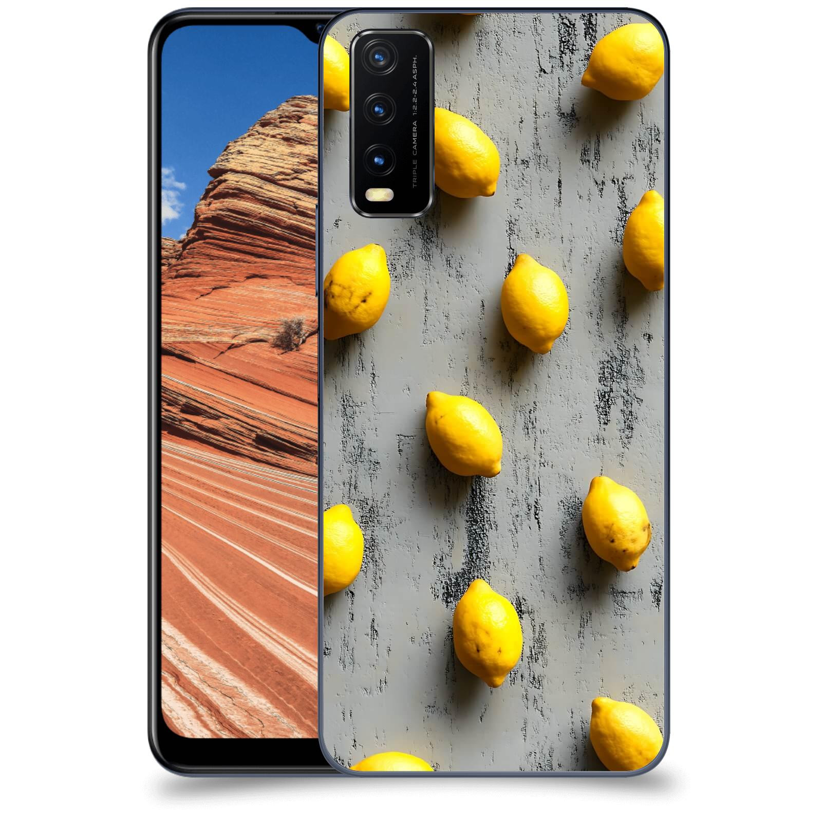 ACOVER Kryt na mobil Vivo Y20s - Citrusová harmonie