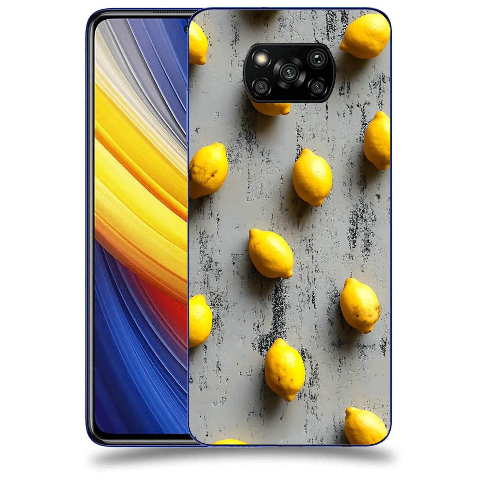 ACOVER Kryt na mobil Xiaomi Poco X3 Pro - Citrusová harmonie