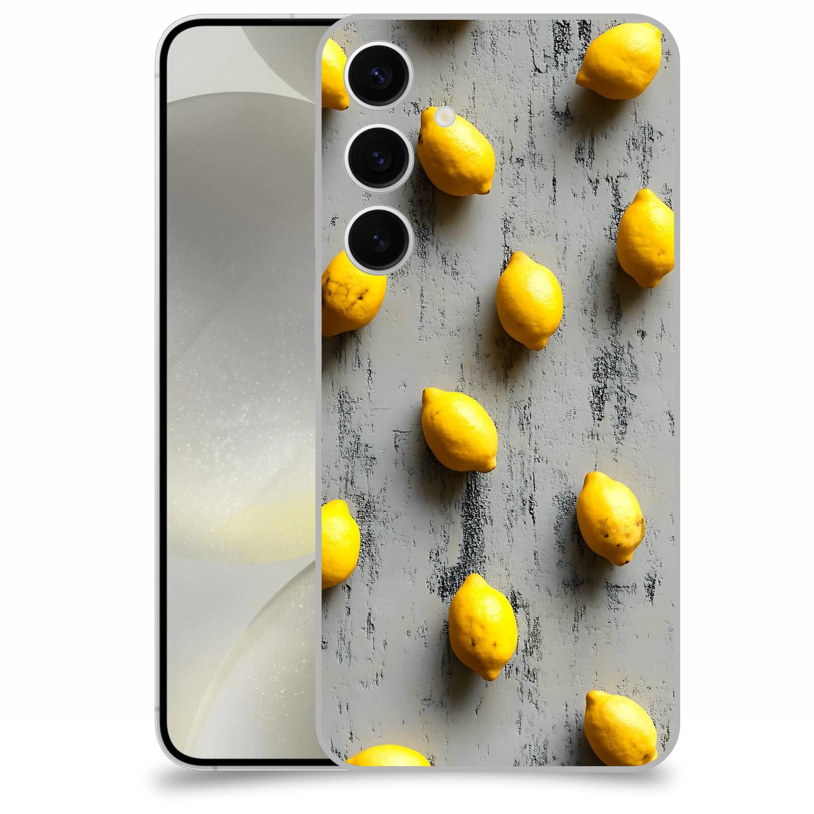 ACOVER Kryt na mobil Samsung Galaxy S24+ - Citrusová harmonie