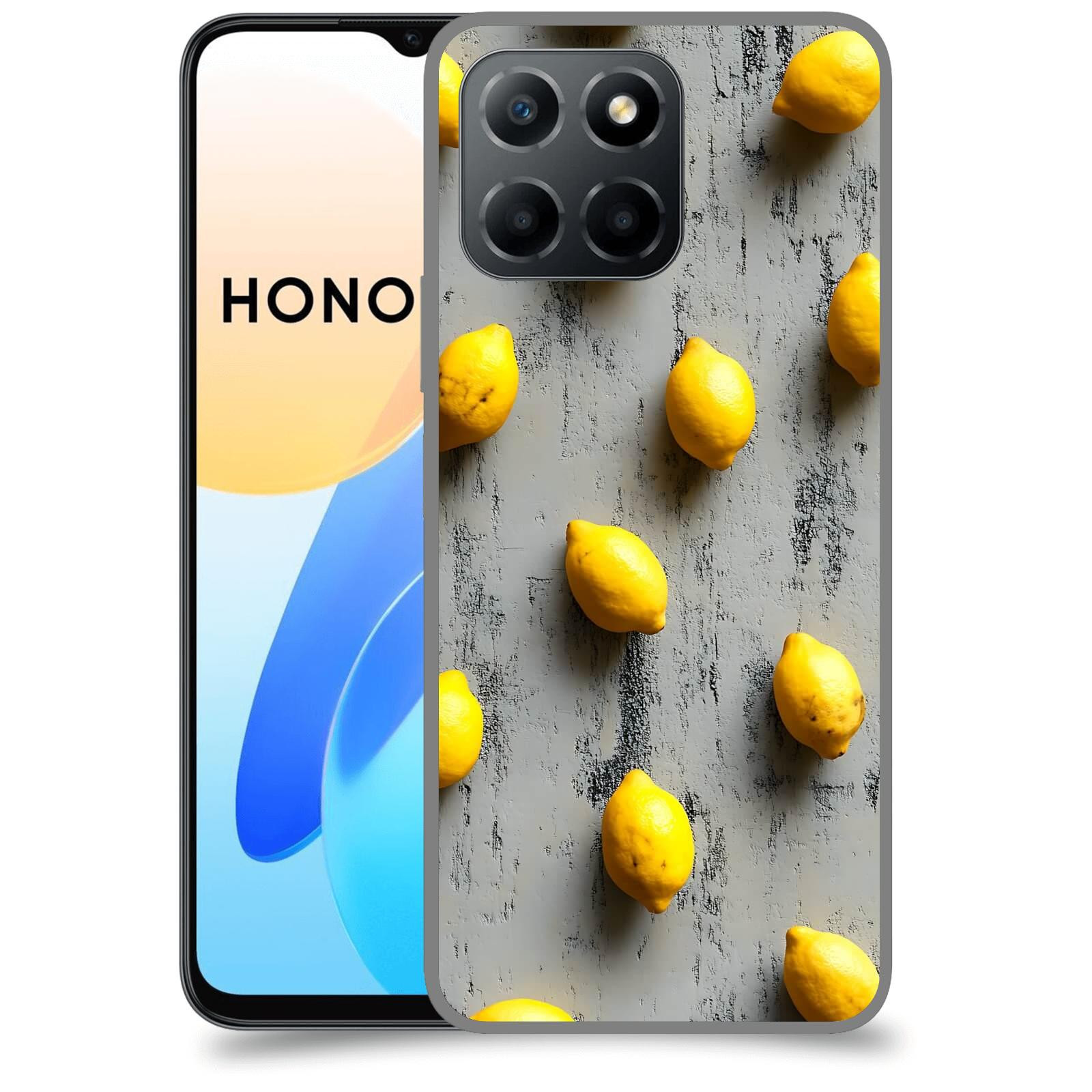 ACOVER Kryt na mobil Honor X8 4G - Citrusová harmonie