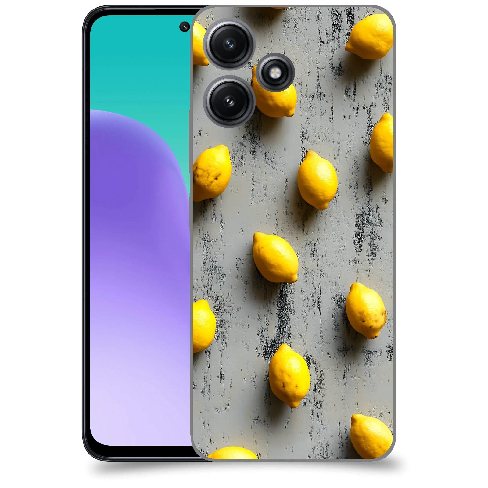 ACOVER Kryt na mobil Xiaomi Redmi 12 5G - Citrusová harmonie