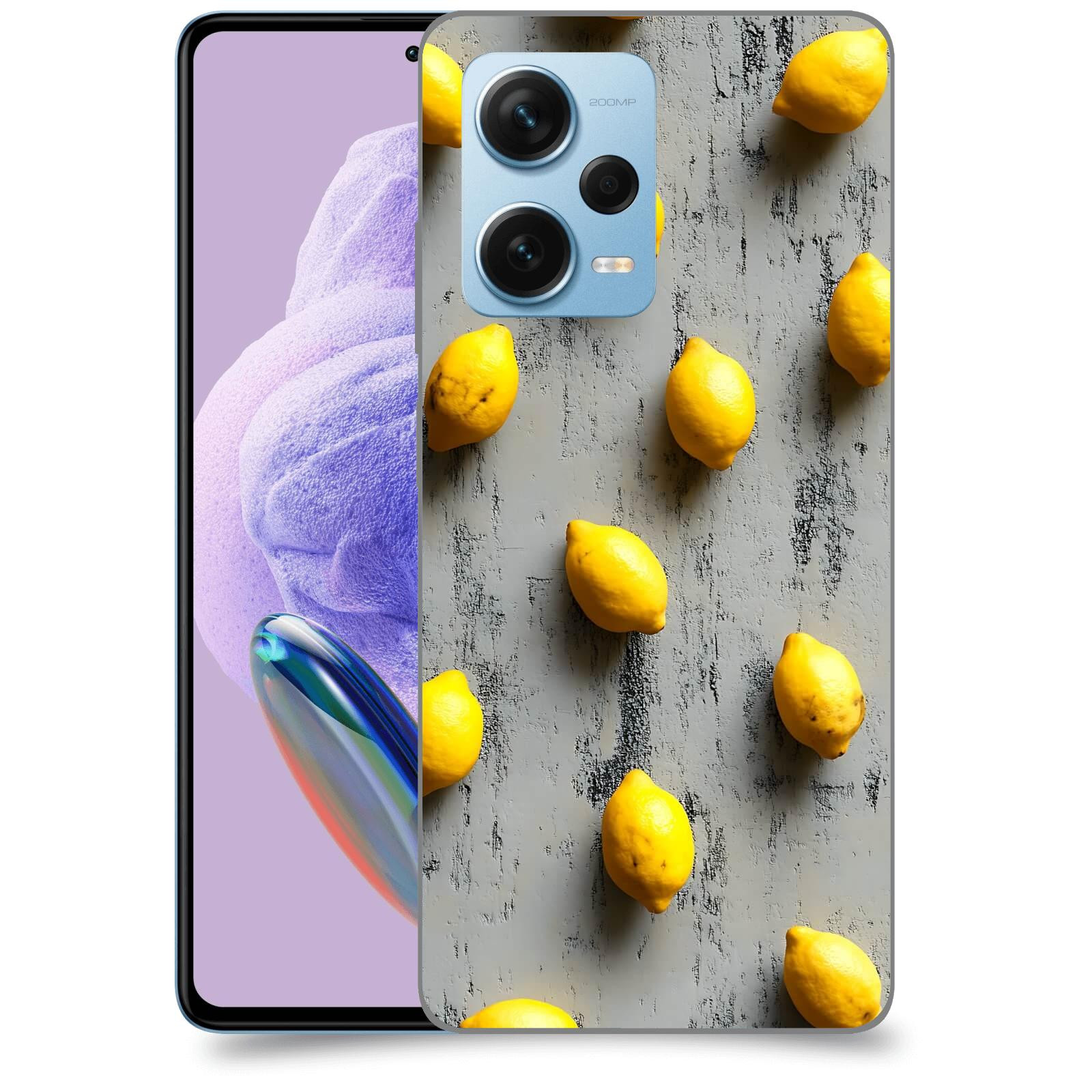 ACOVER Kryt na mobil Xiaomi Redmi Note 12 Pro+ 5G - Citrusová harmonie