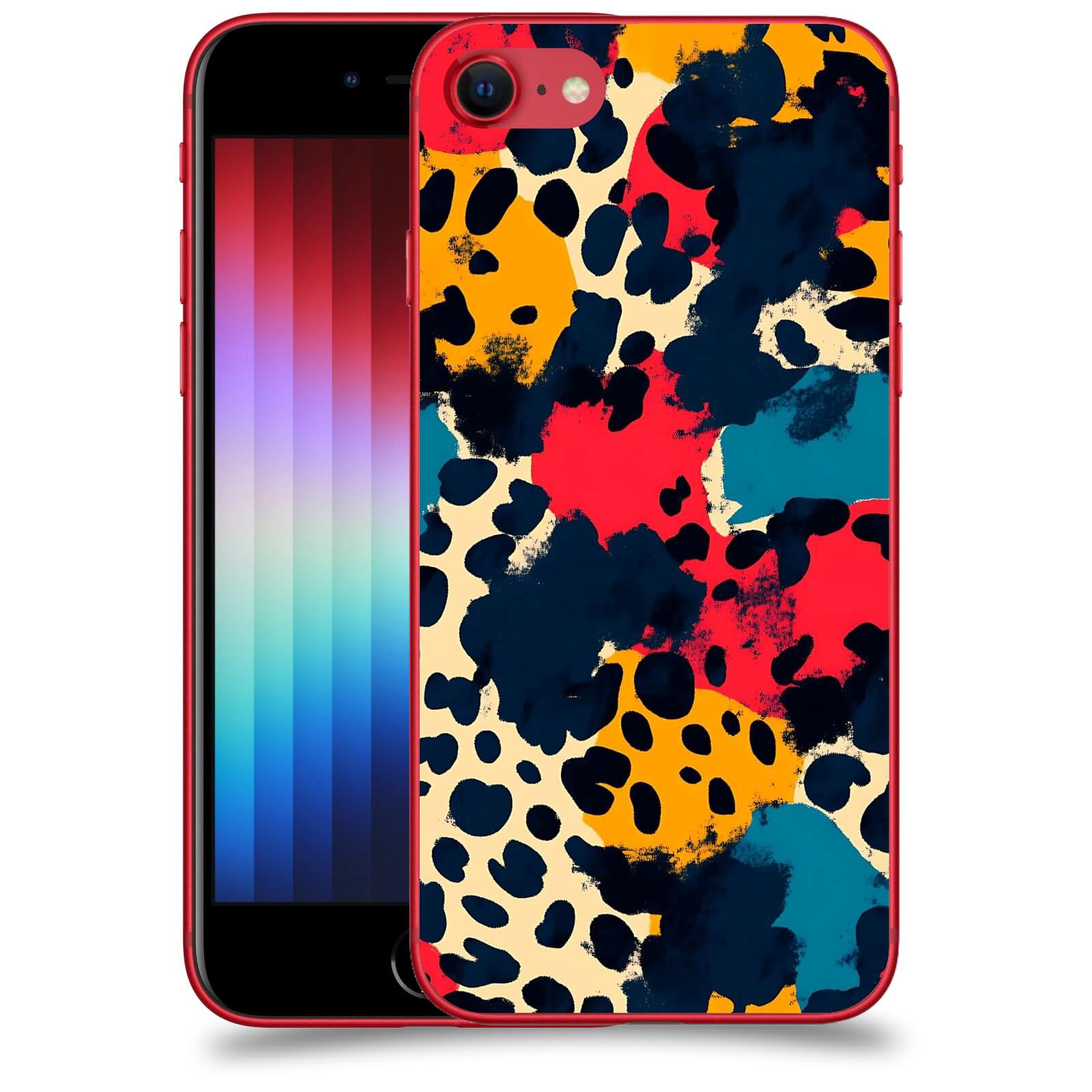 ACOVER Kryt na mobil Apple iPhone SE 2022 - Divoká abstrakce