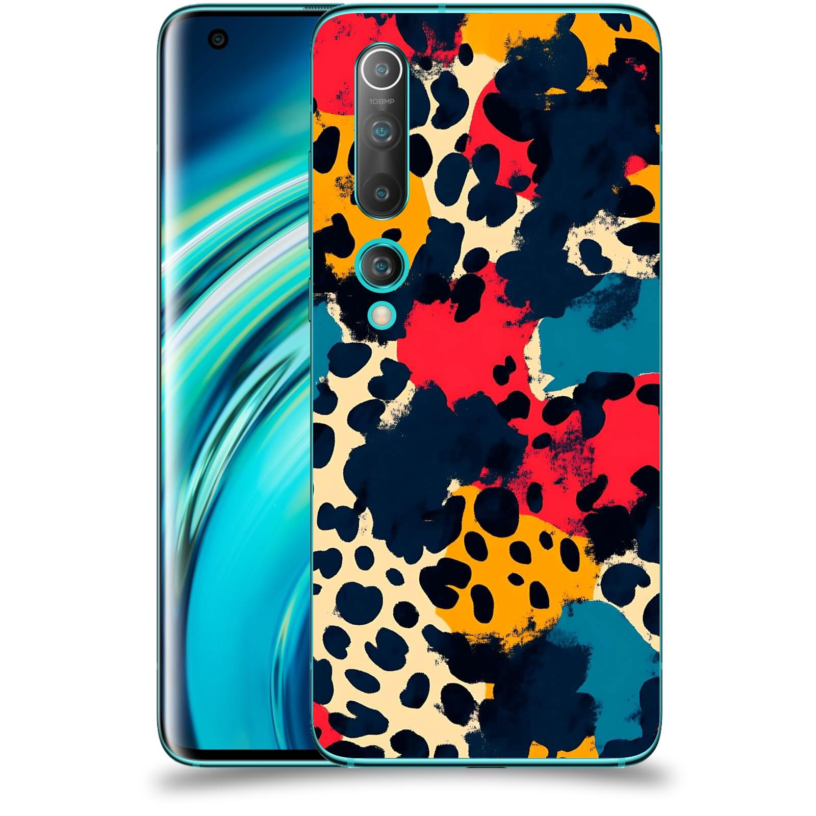 ACOVER Kryt na mobil Xiaomi Mi 10 - Divoká abstrakce