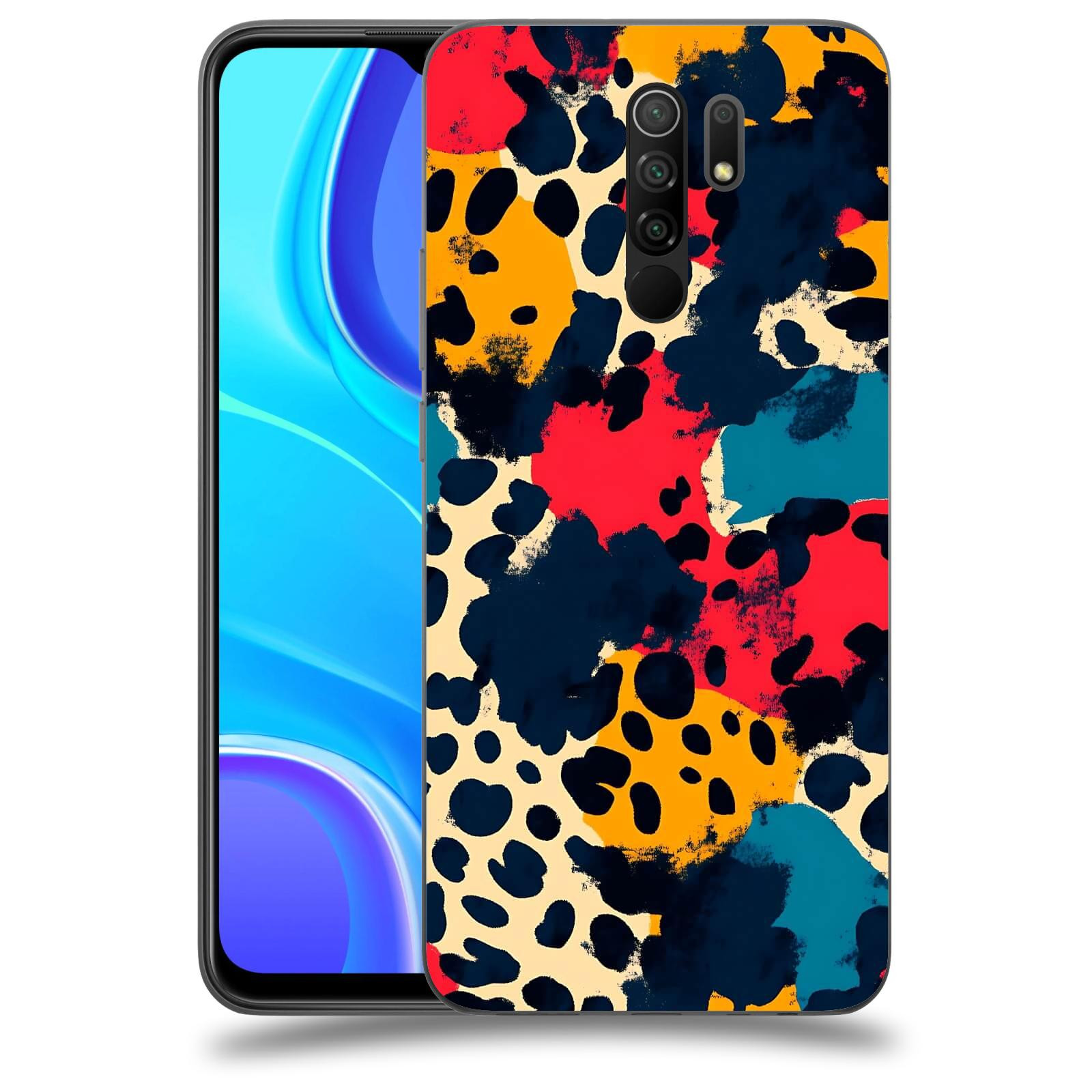 ACOVER Kryt na mobil Xiaomi Redmi 9 - Divoká abstrakce