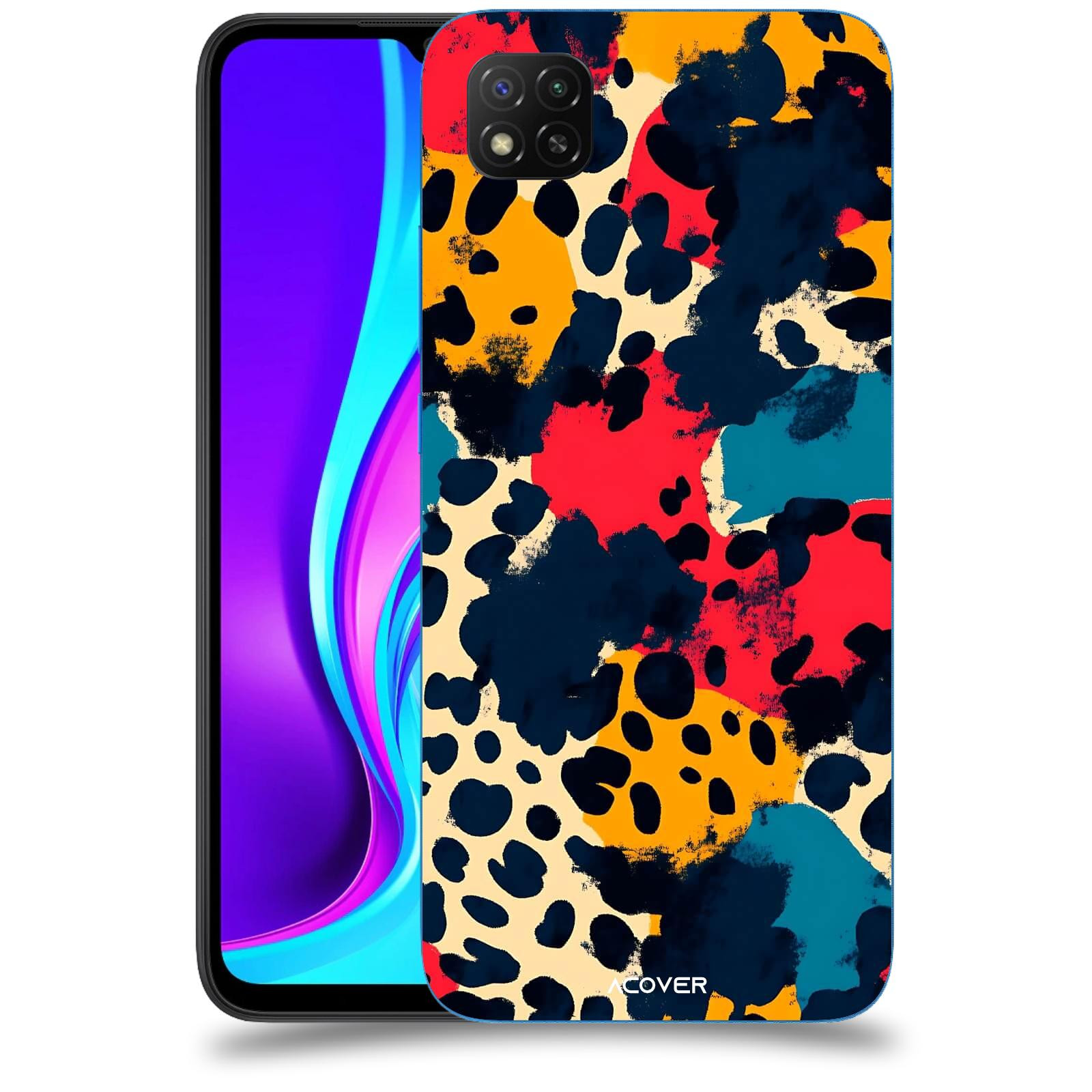 ACOVER Kryt na mobil Xiaomi Redmi 9C - Divoká abstrakce
