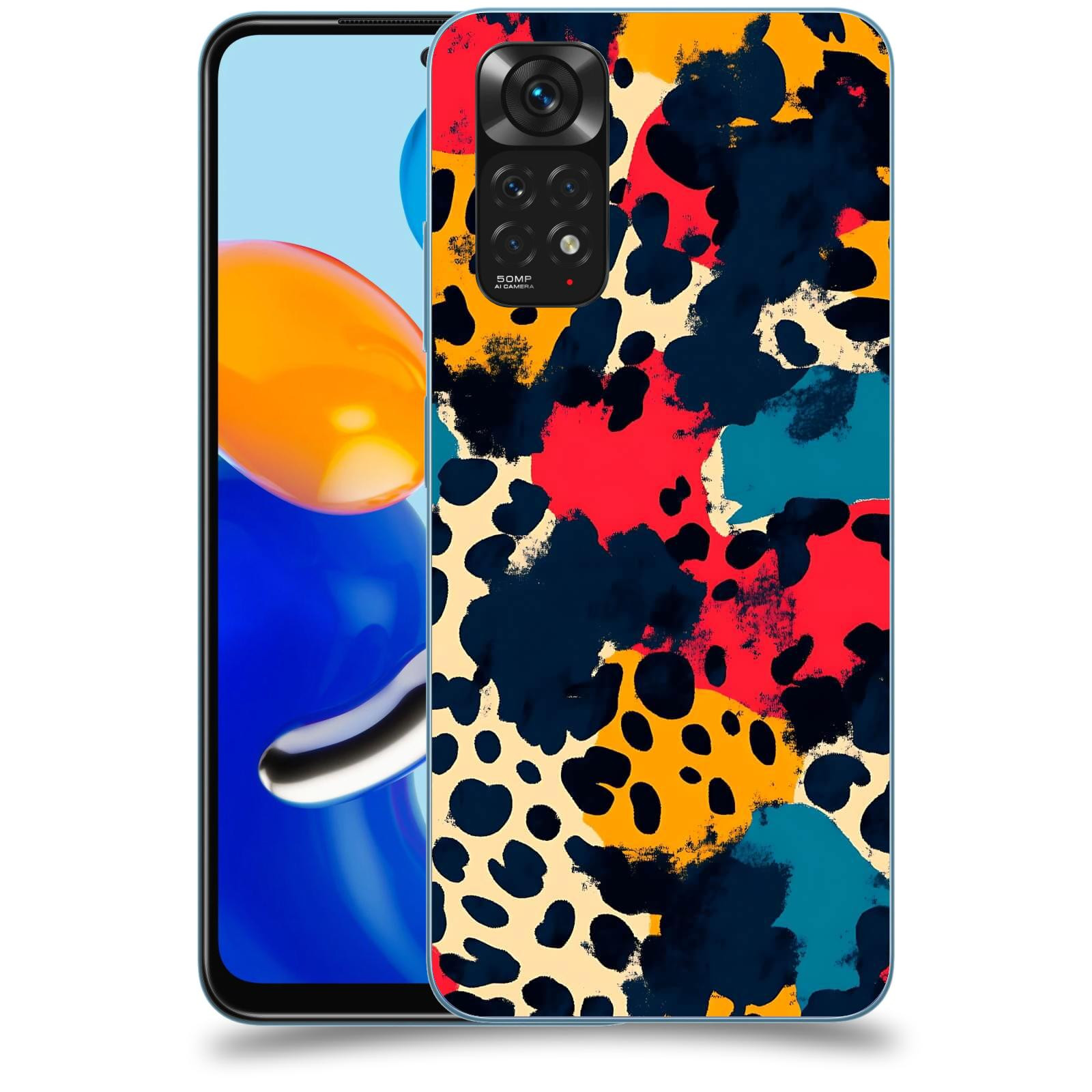 ACOVER Kryt na mobil Xiaomi Redmi Note 11 - Divoká abstrakce