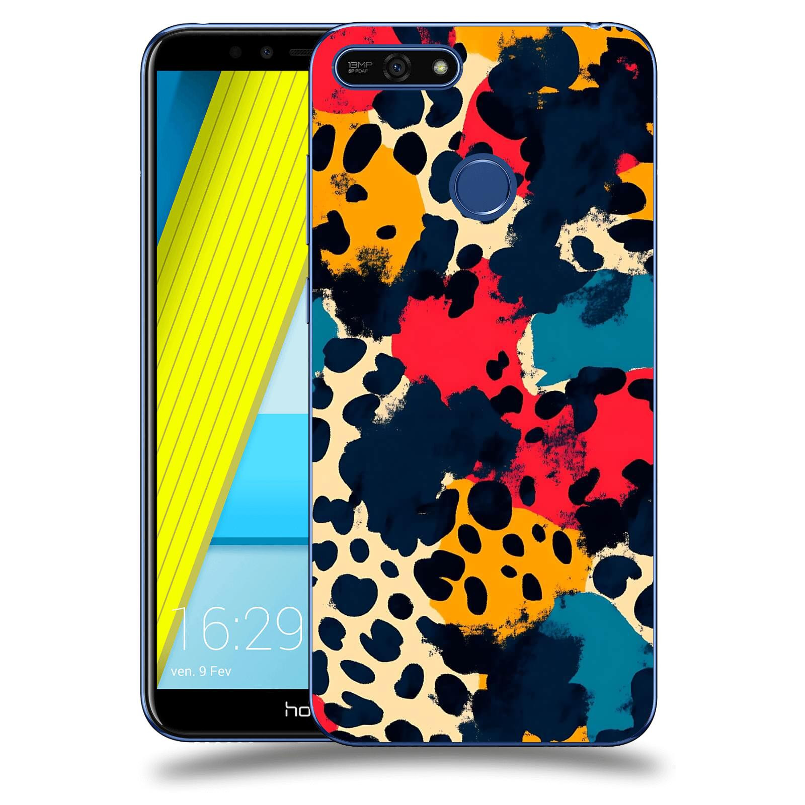 ACOVER Kryt na mobil Honor 7A - Divoká abstrakce