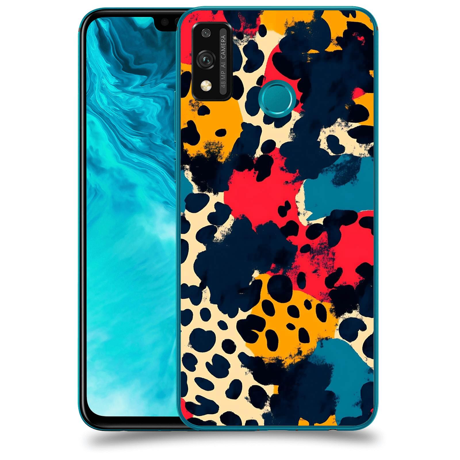 ACOVER Kryt na mobil Honor 9X Lite - Divoká abstrakce