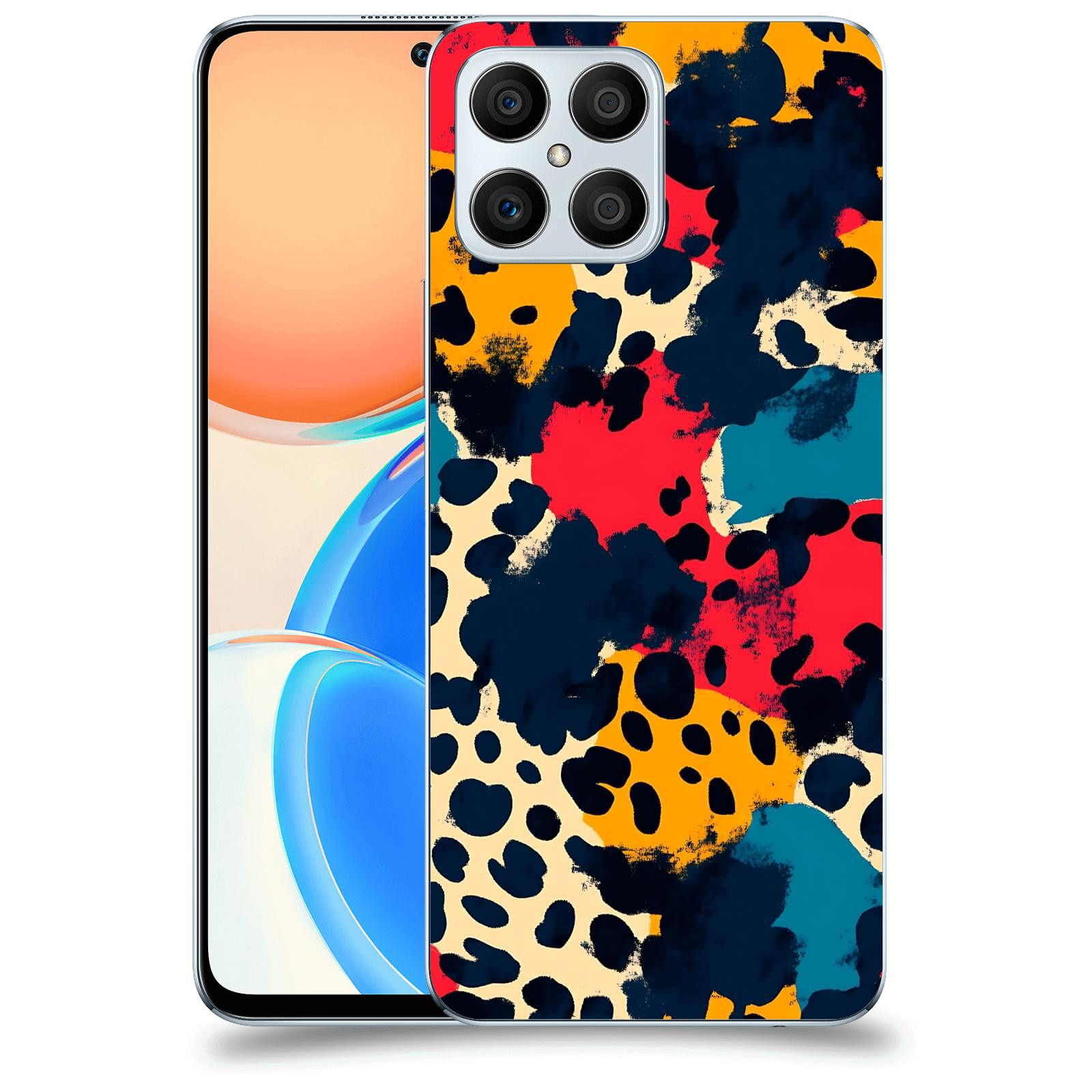 ACOVER Kryt na mobil Honor X8 5G - Divoká abstrakce