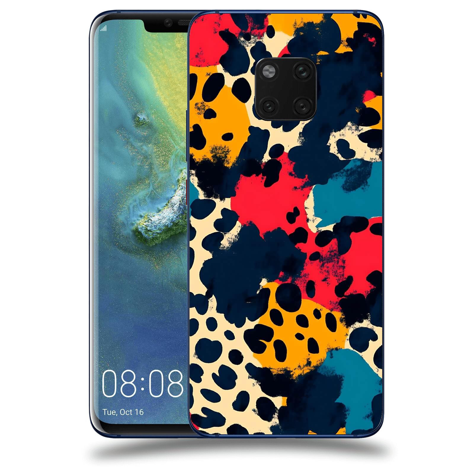 ACOVER Kryt na mobil Huawei Mate 20 Pro - Divoká abstrakce
