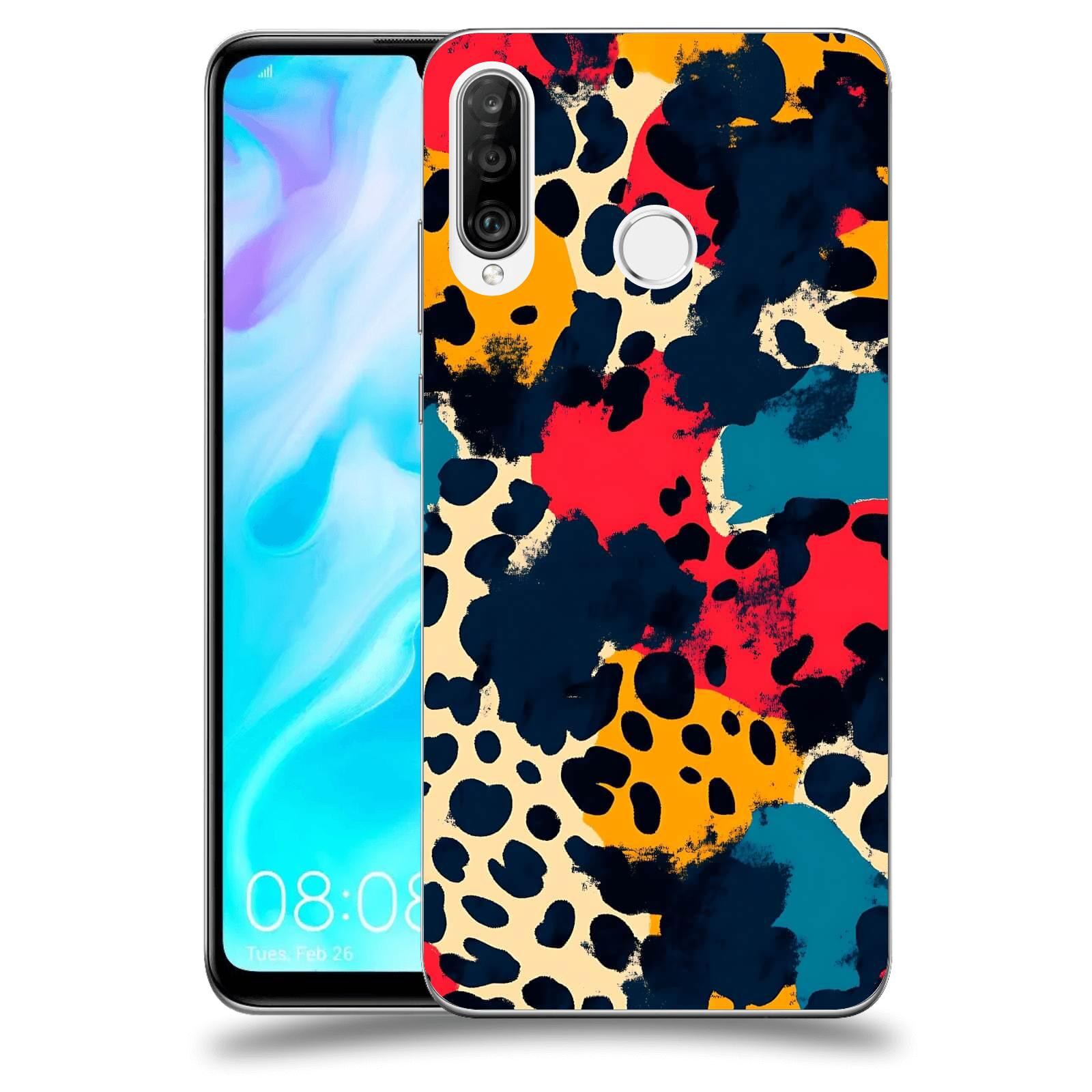 ACOVER Kryt na mobil Huawei P30 Lite - Divoká abstrakce