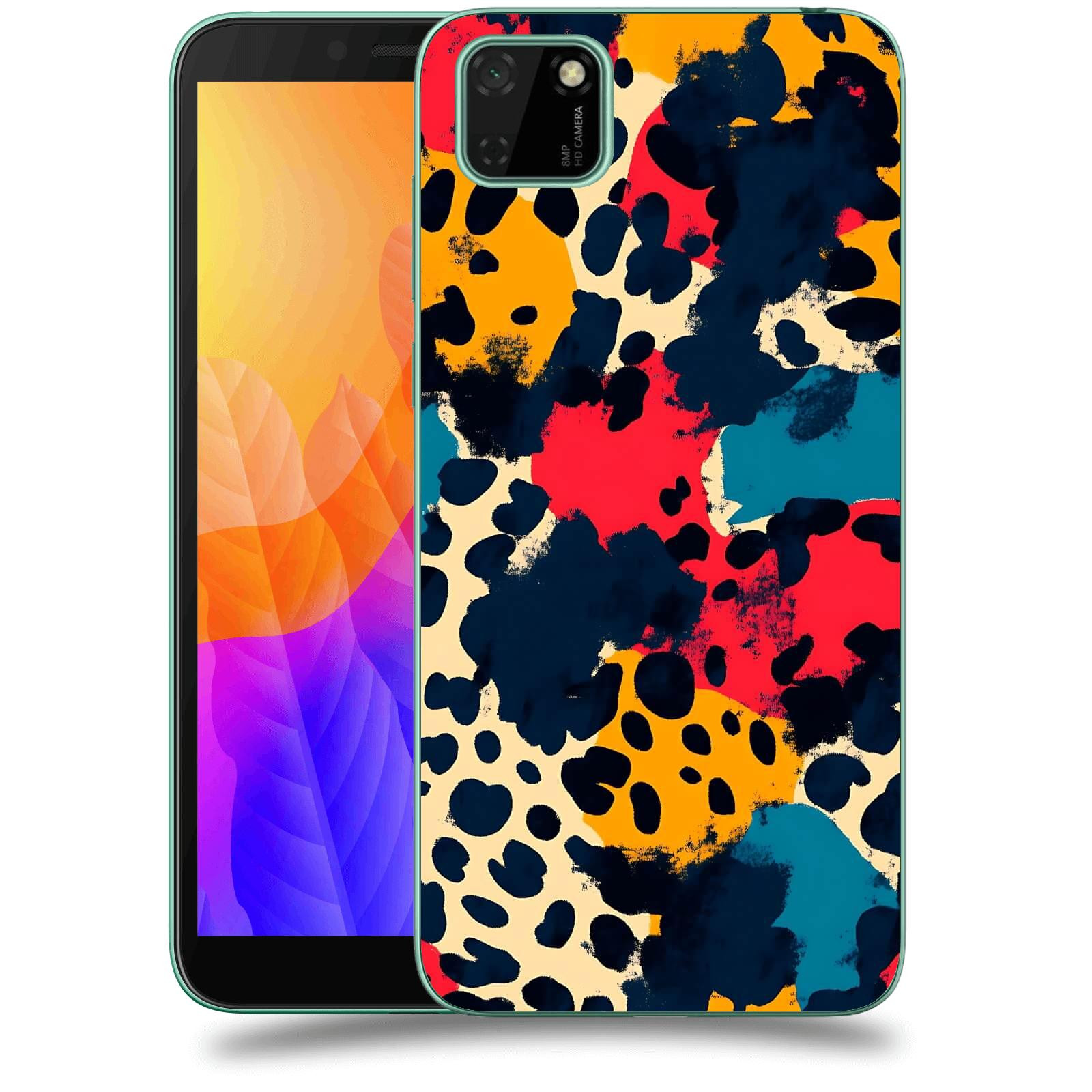 ACOVER Kryt na mobil Huawei Y5P - Divoká abstrakce