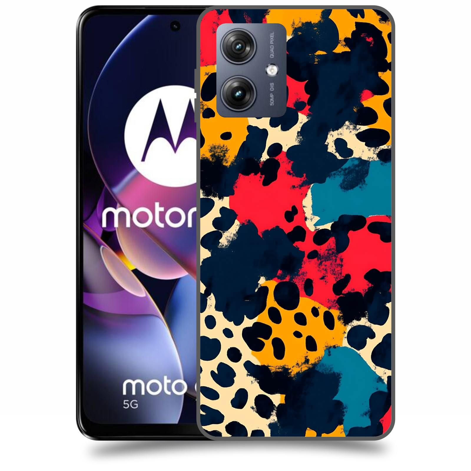 ACOVER Kryt na mobil Motorola Moto G54 5G - Divoká abstrakce