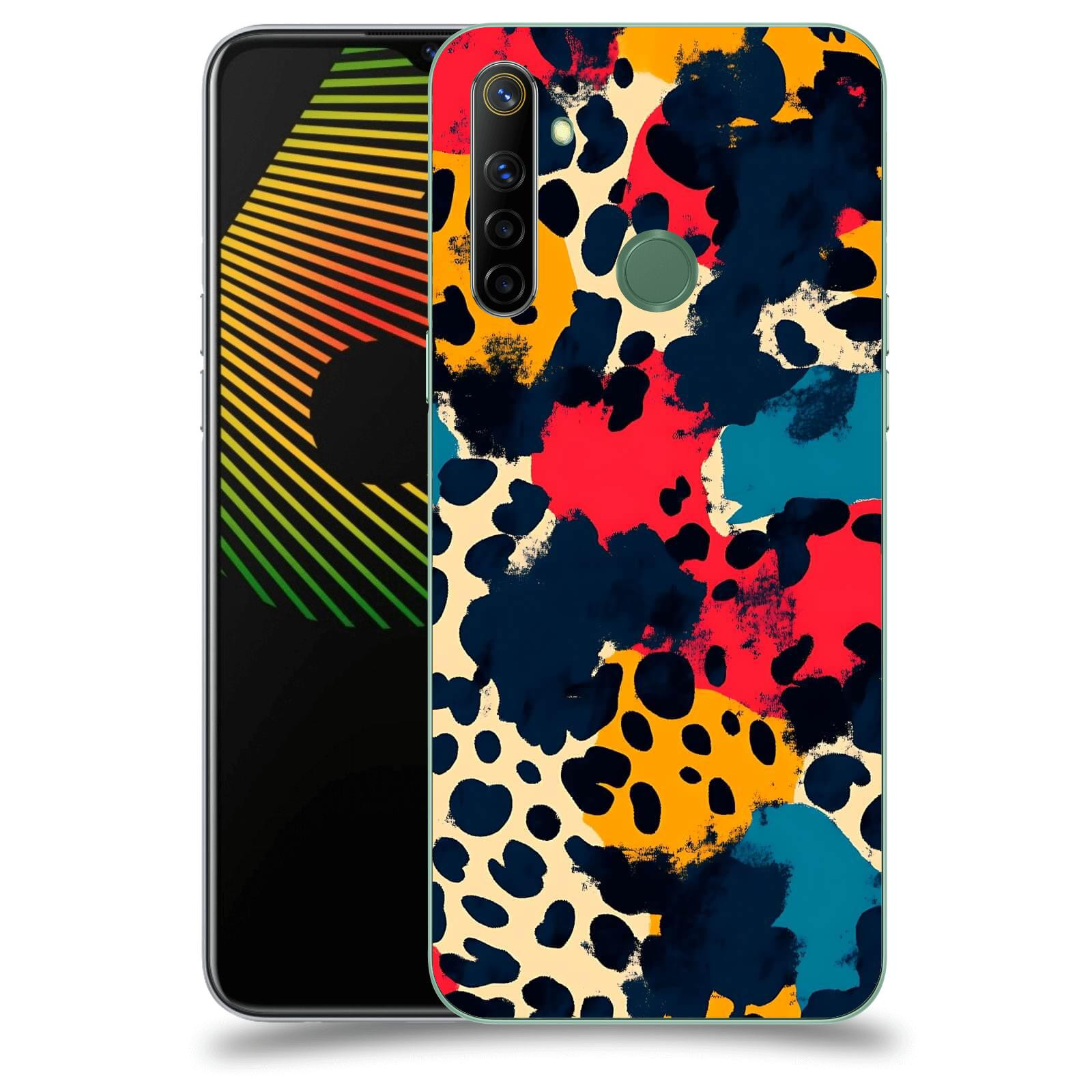 ACOVER Kryt na mobil Realme 6i - Divoká abstrakce