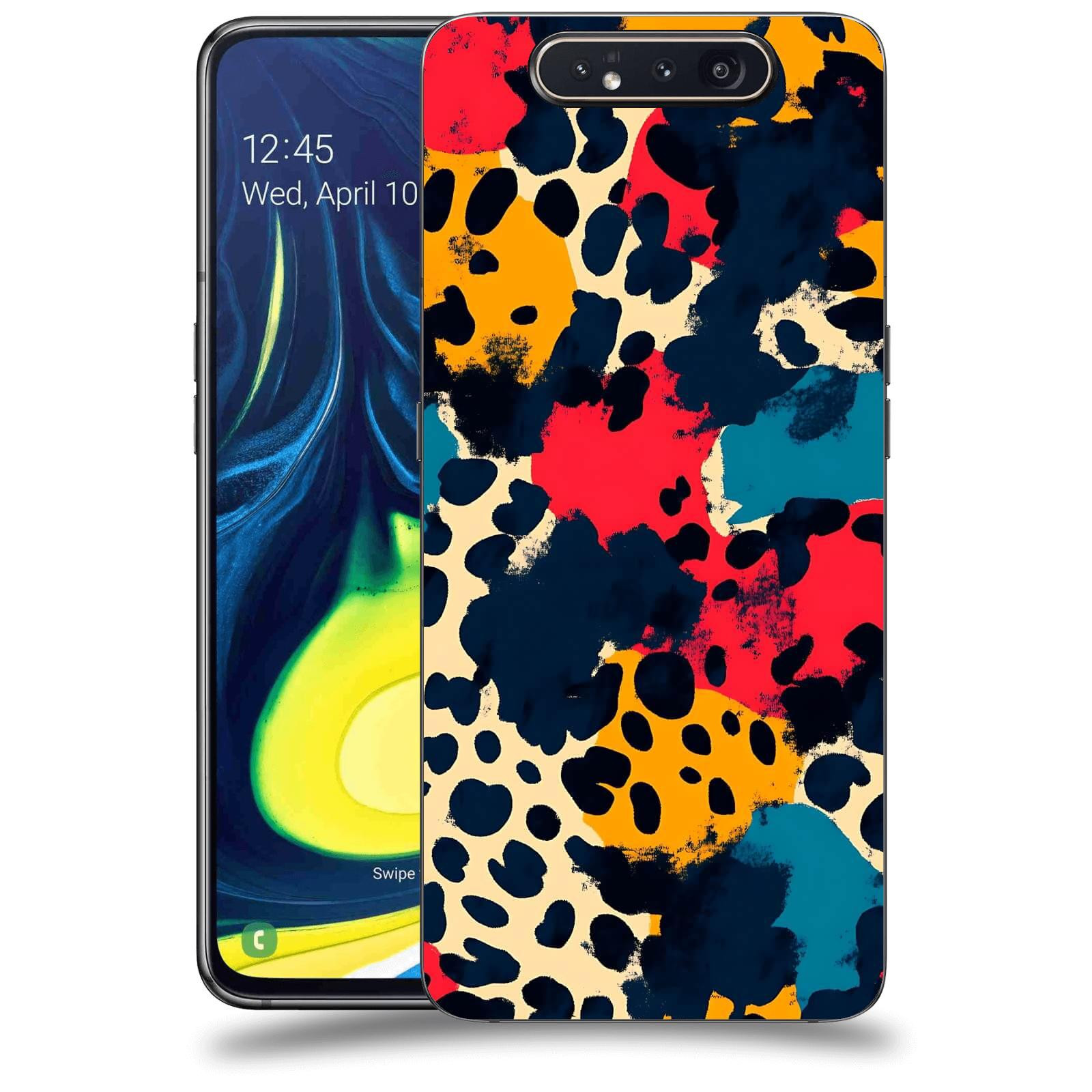 ACOVER Kryt na mobil Samsung Galaxy A80 A805F - Divoká abstrakce