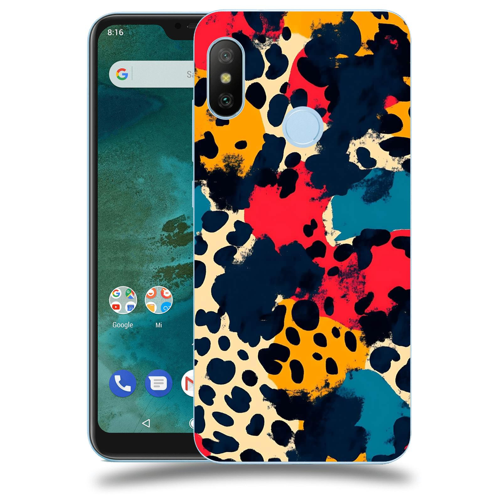 ACOVER Kryt na mobil Xiaomi Mi A2 Lite - Divoká abstrakce