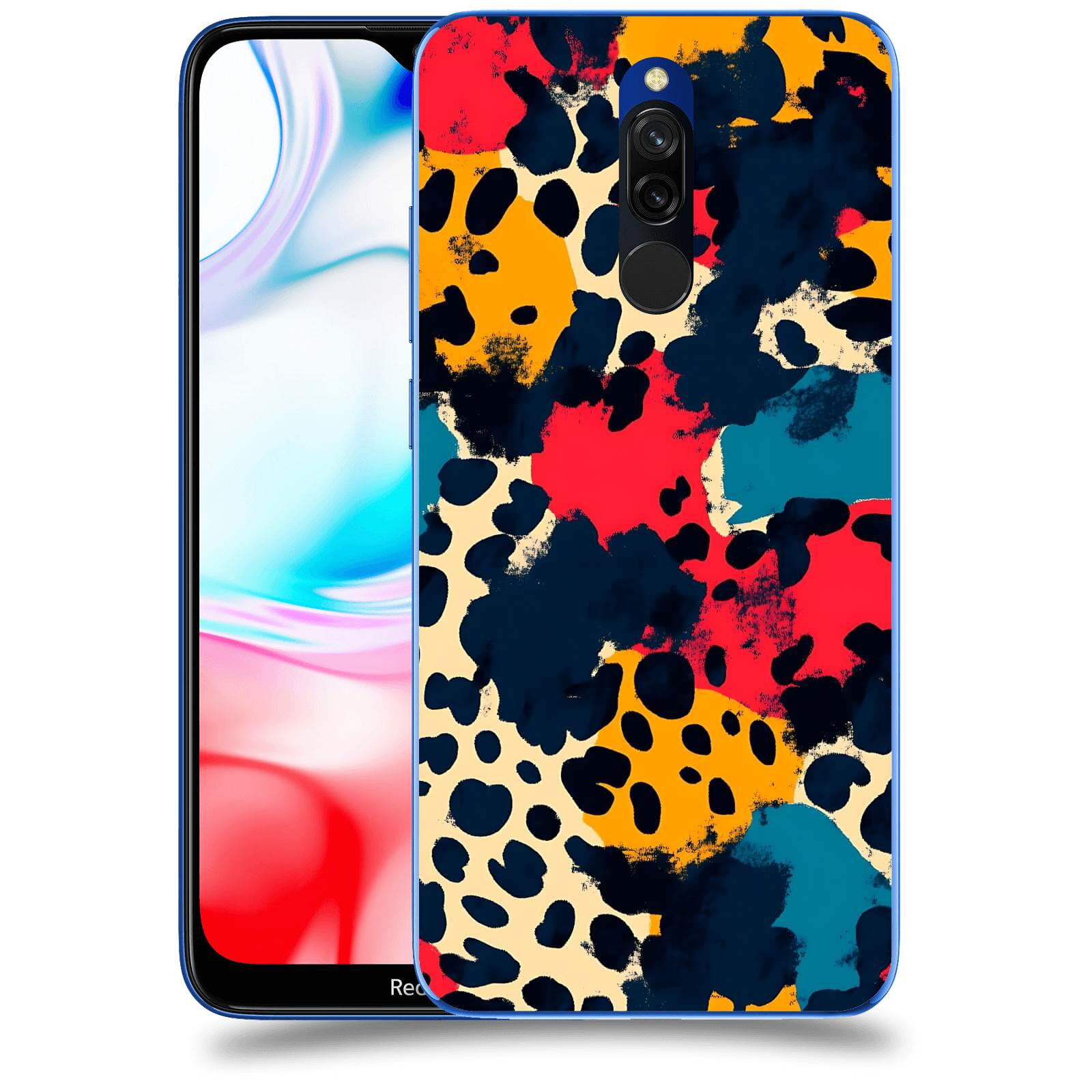 ACOVER Kryt na mobil Xiaomi Redmi 8 - Divoká abstrakce