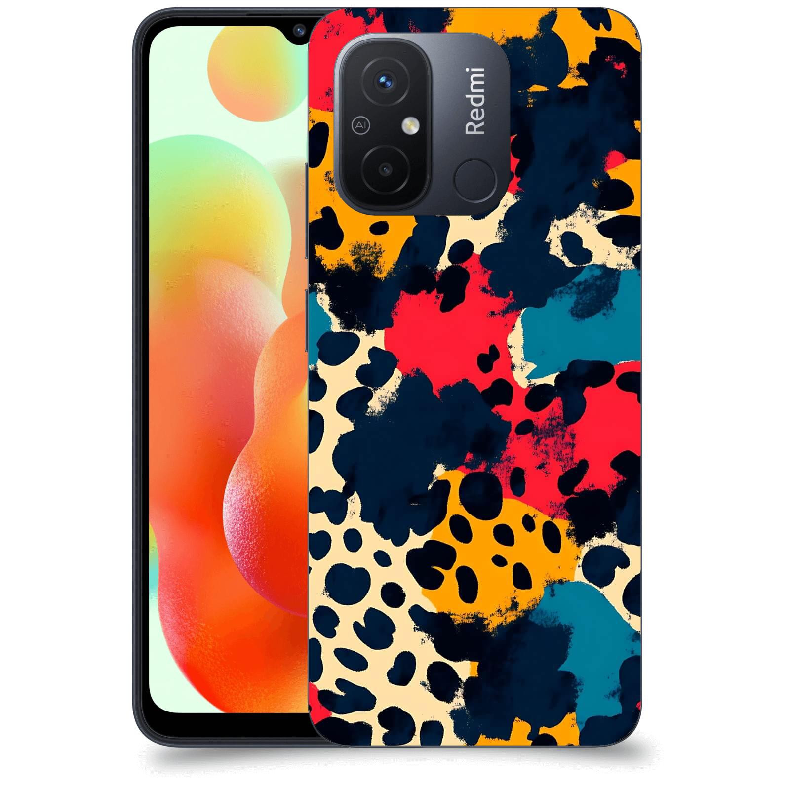 ACOVER Kryt na mobil Xiaomi Redmi 12C - Divoká abstrakce