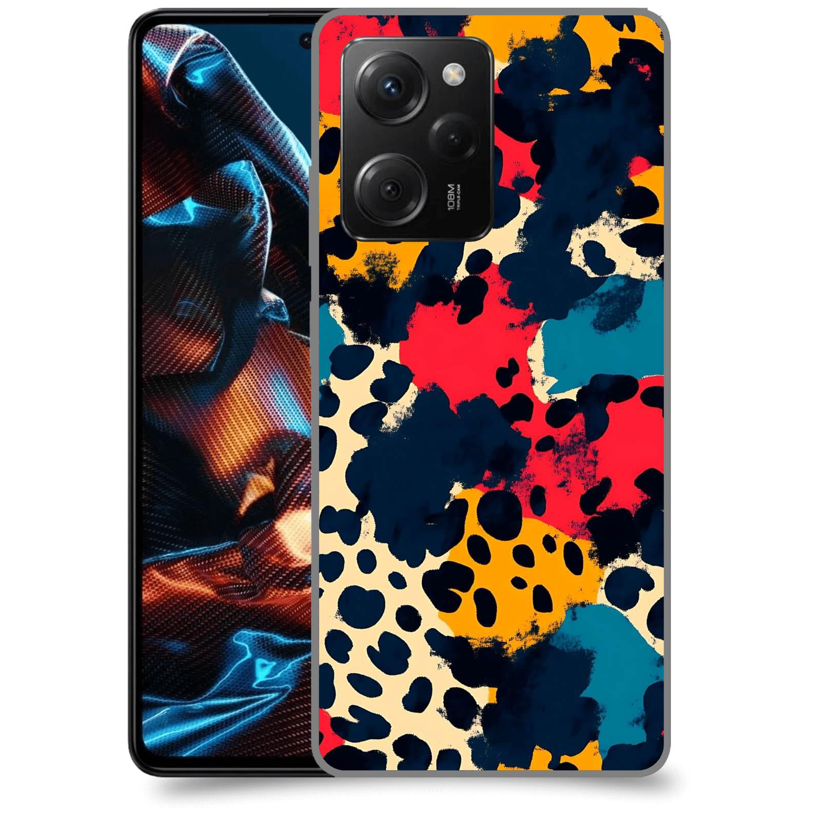 ACOVER Kryt na mobil Xiaomi Poco X5 Pro - Divoká abstrakce