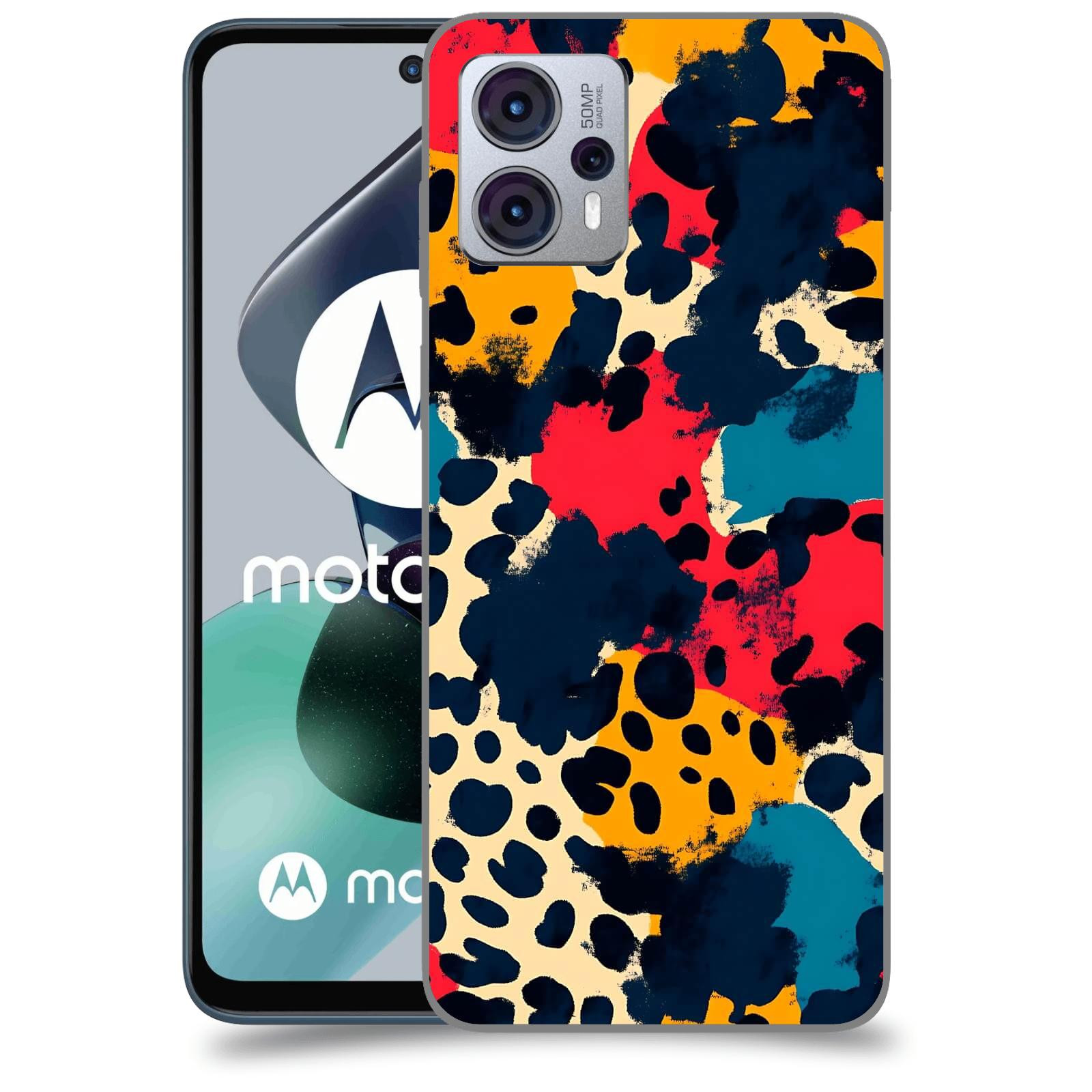 ACOVER Kryt na mobil Motorola Moto G23 - Divoká abstrakce
