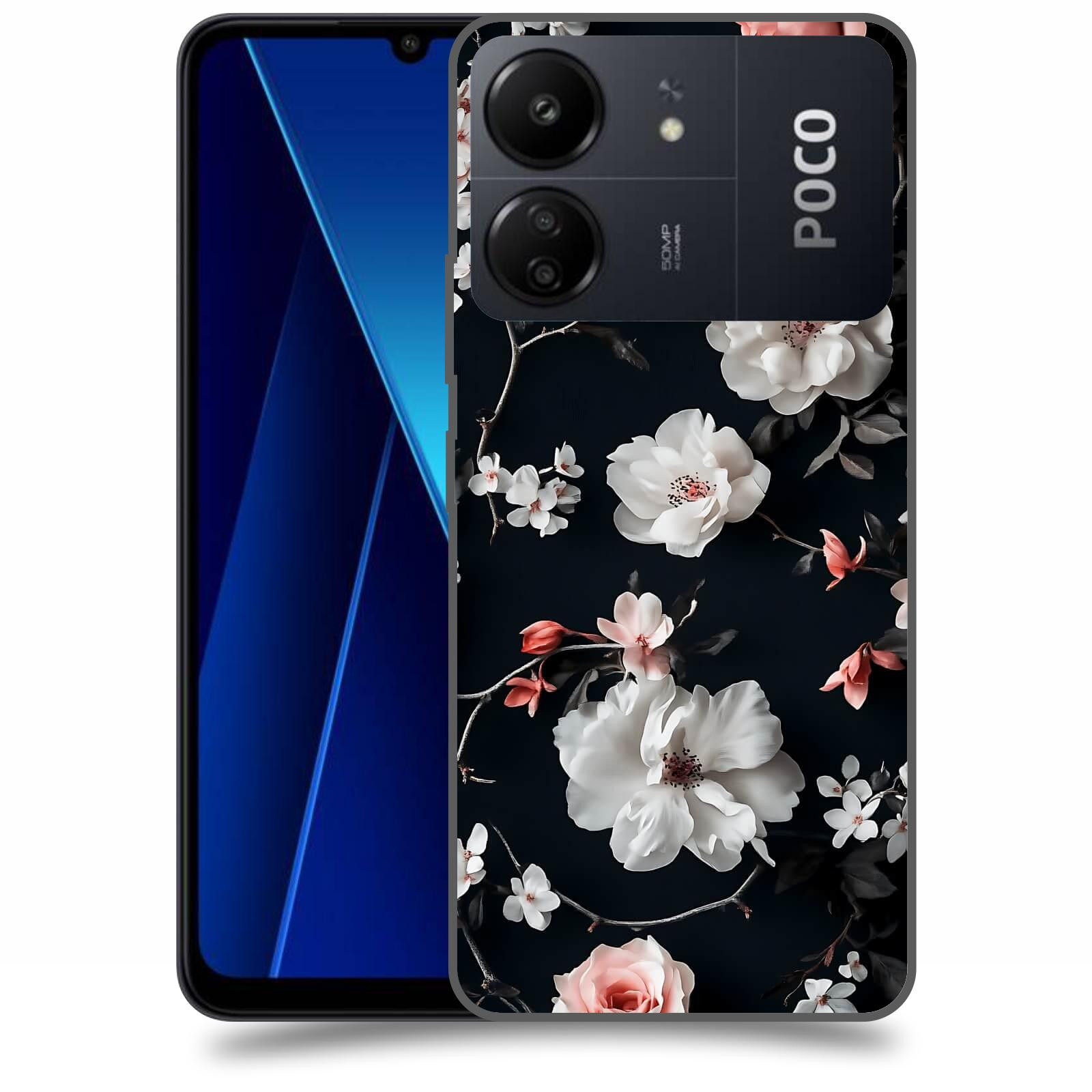 ACOVER Kryt na mobil Poco C65 - Elegantní kontrast