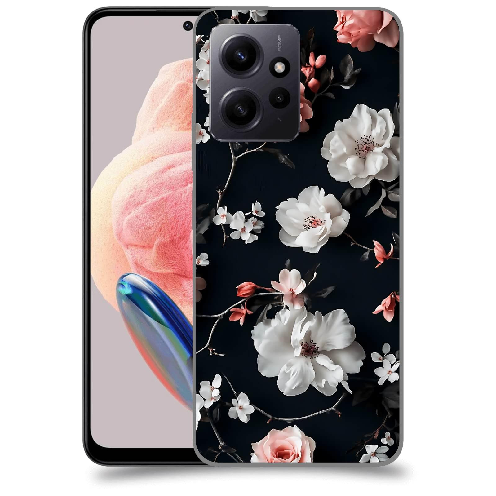 ACOVER Kryt na mobil Xiaomi Redmi Note 12 4G - Elegantní kontrast