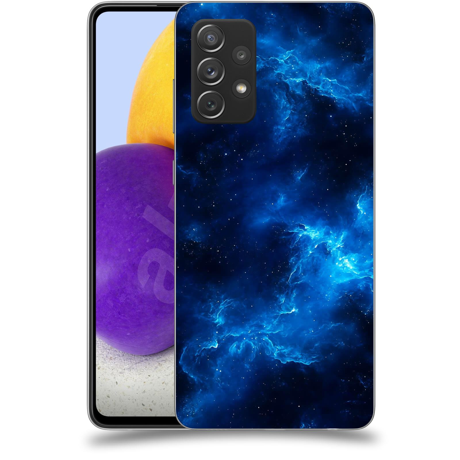 ACOVER Kryt na mobil Samsung Galaxy A72 A725F - Elektrická mlhovina