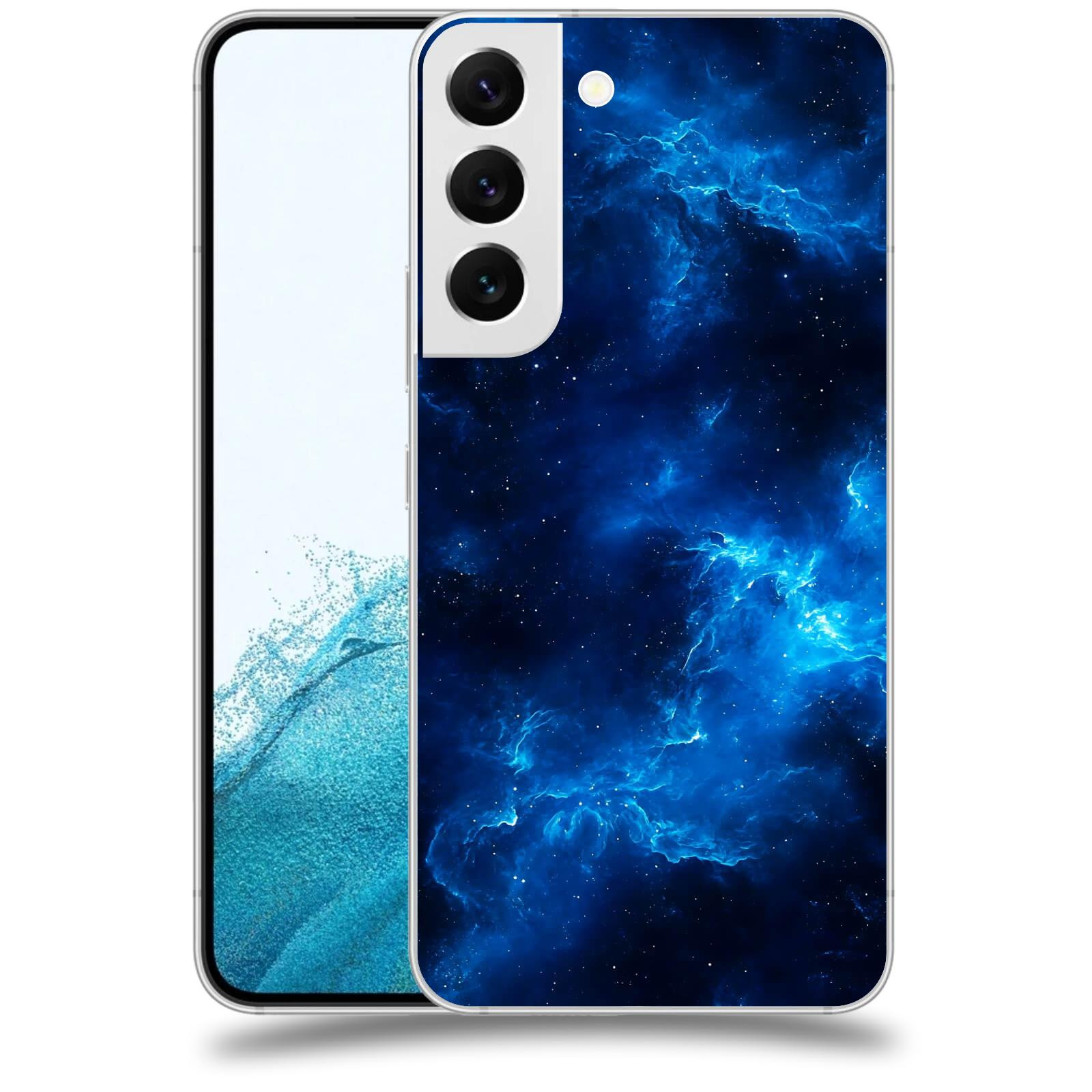 ACOVER Kryt na mobil Samsung Galaxy S22 5G - Elektrická mlhovina