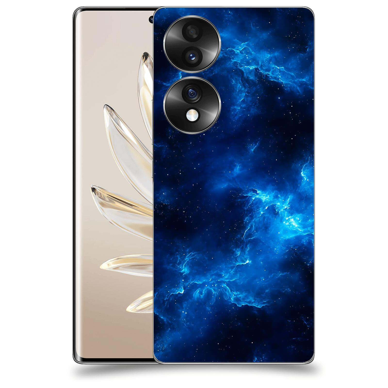 ACOVER Kryt na mobil Honor 70 - Elektrická mlhovina