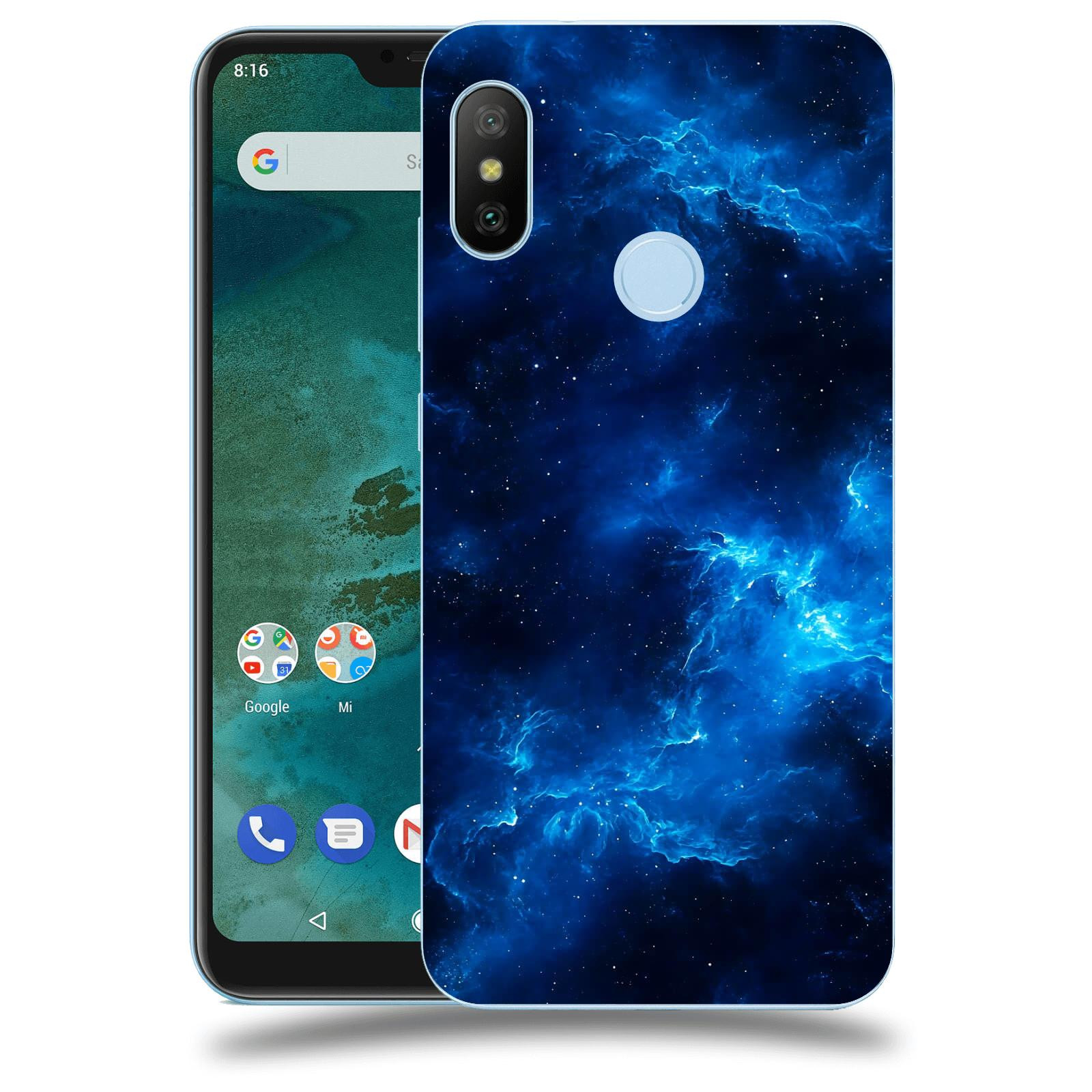 ACOVER Kryt na mobil Xiaomi Mi A2 Lite - Elektrická mlhovina