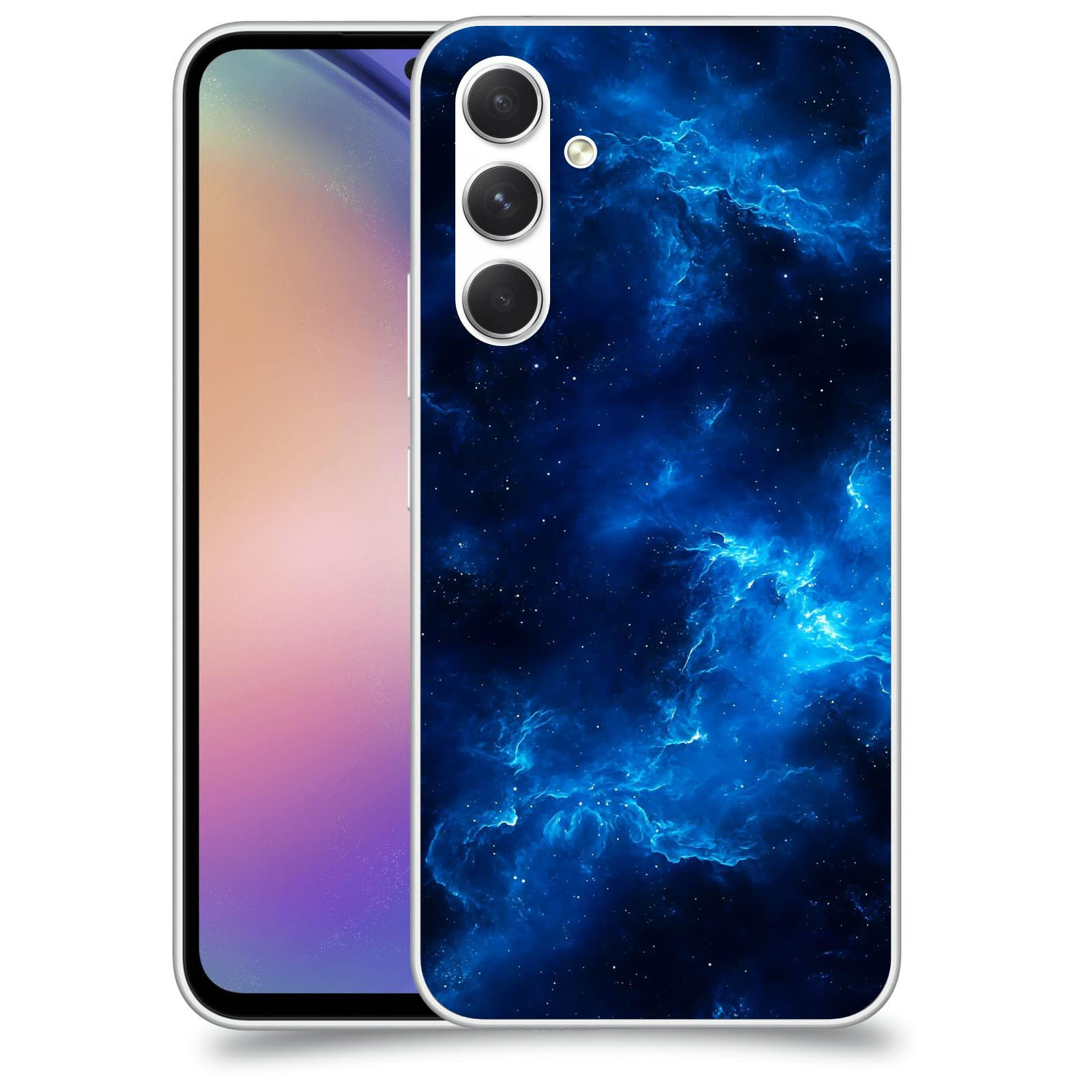 ACOVER Kryt na mobil Samsung Galaxy M54 5G - Elektrická mlhovina
