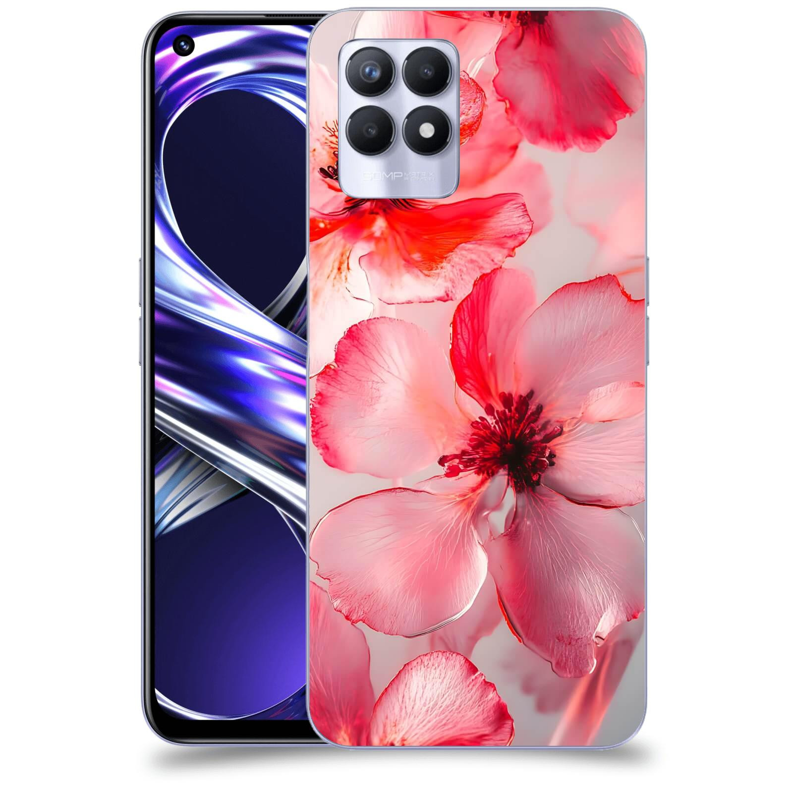 ACOVER Kryt na mobil Realme 8i - Éterická krása
