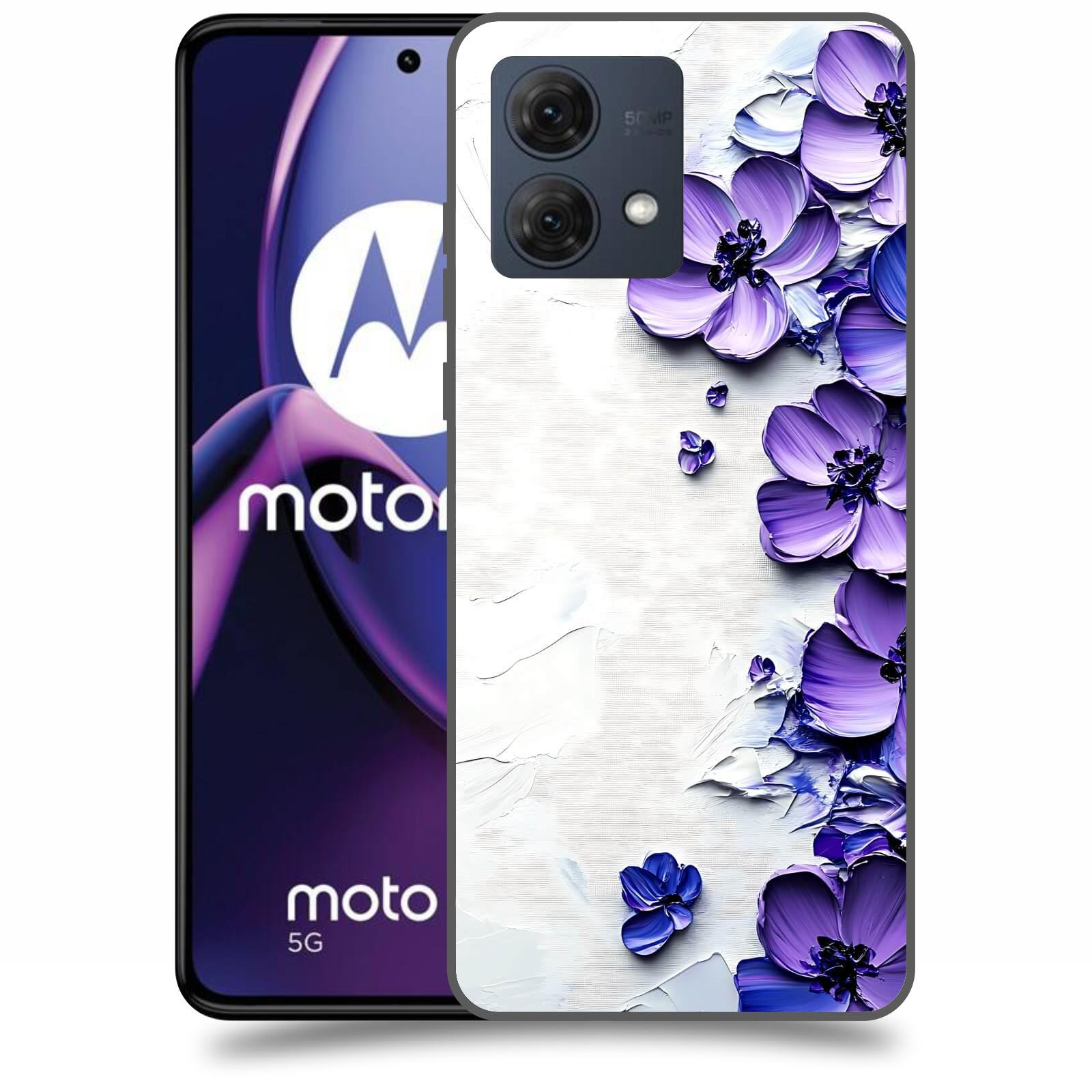 ACOVER Kryt na mobil Motorola Moto G84 5G - Hluboká elegance
