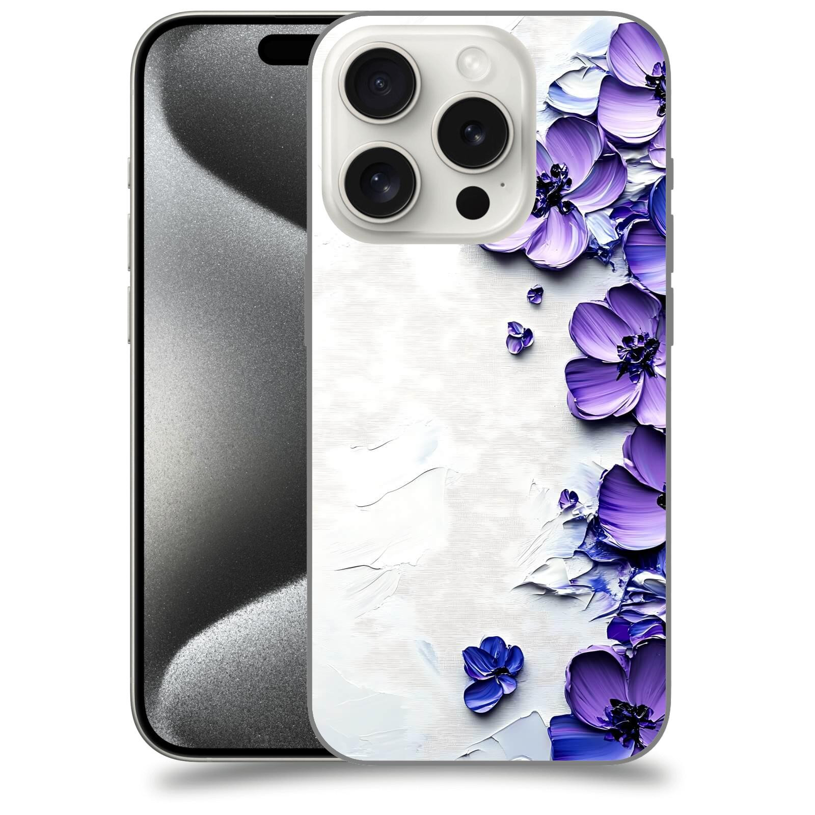 ACOVER Kryt na mobil Apple iPhone 15 pro - Hluboká elegance