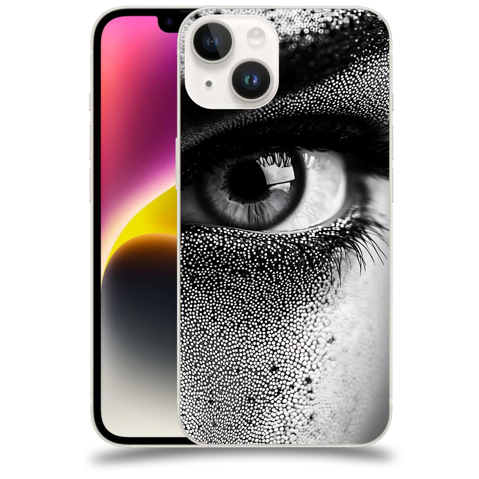 ACOVER Kryt na mobil Apple iPhone 14 - Intenzivní pohled