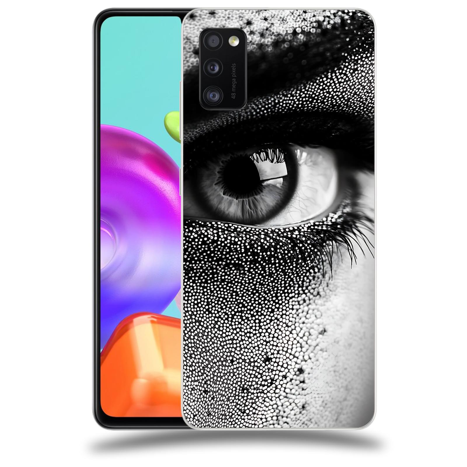 ACOVER Kryt na mobil Samsung Galaxy A41 A415F - Intenzivní pohled