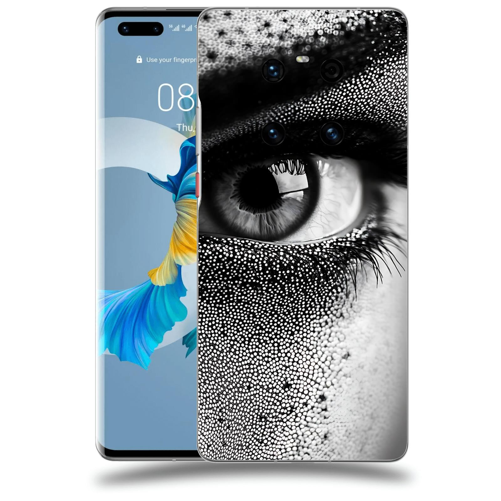 ACOVER Kryt na mobil Huawei Mate 40 Pro - Intenzivní pohled