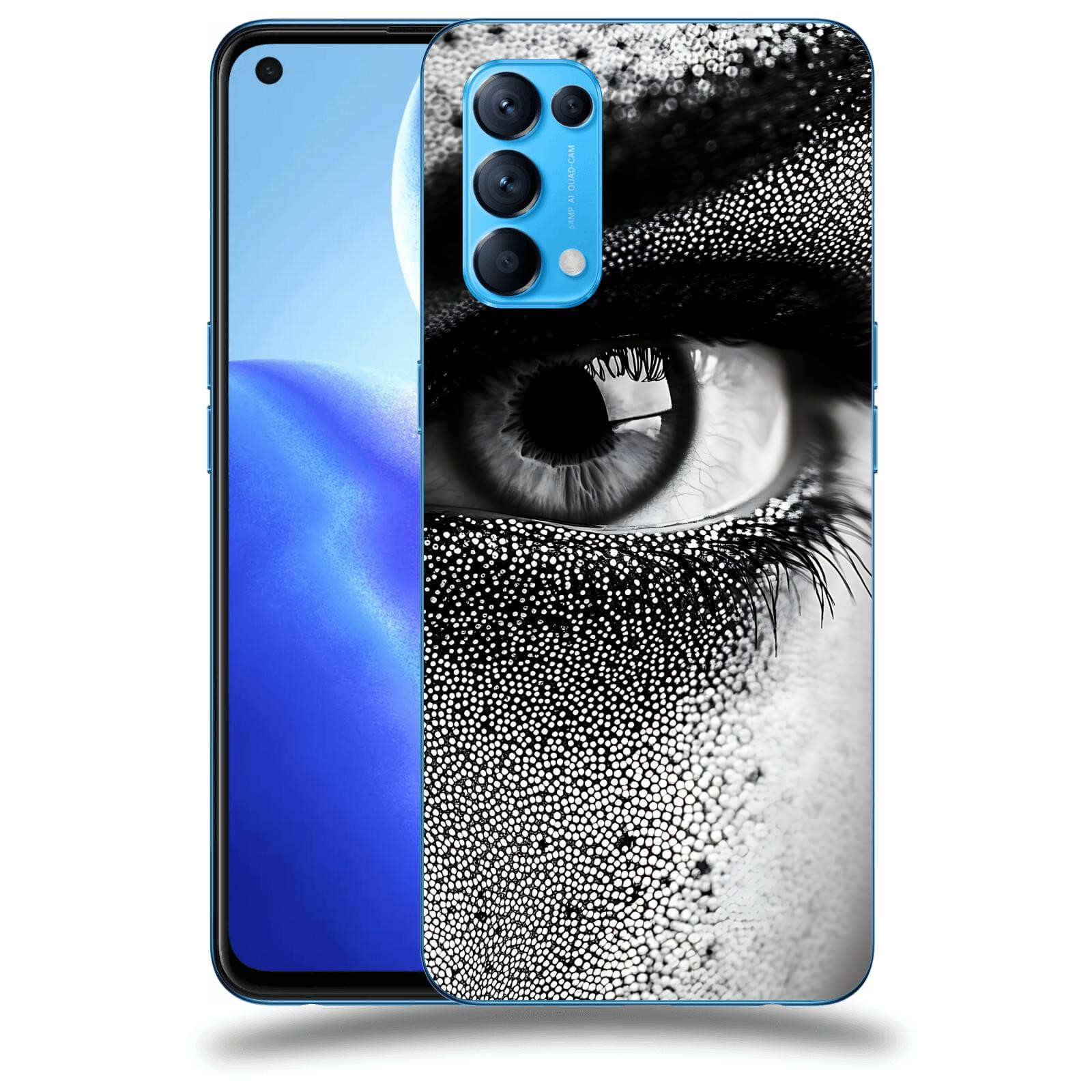 ACOVER Kryt na mobil OPPO Reno 5 5G - Intenzivní pohled
