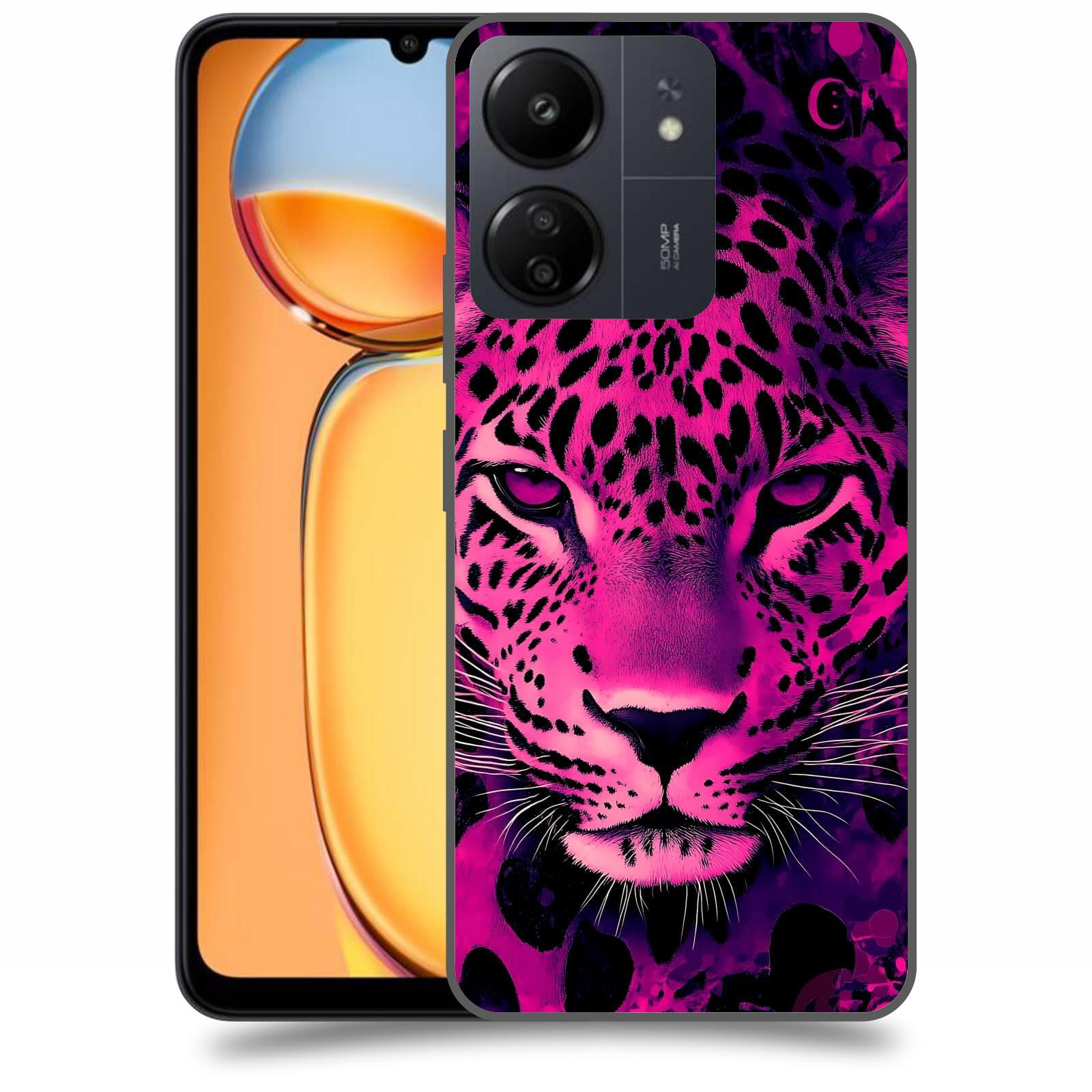 ACOVER Kryt na mobil Xiaomi Redmi 13C 4G  Intenzivní šelma