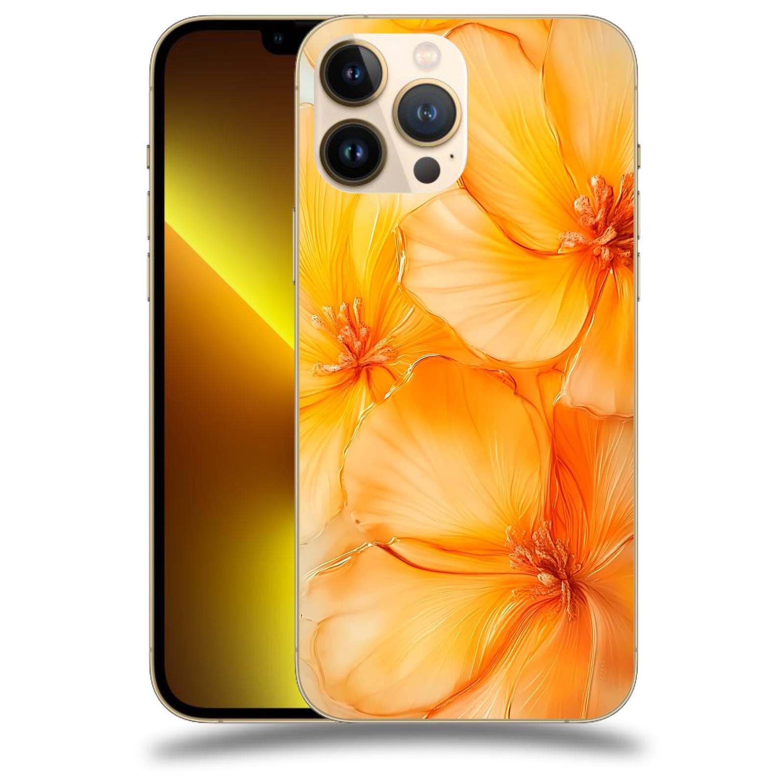 ACOVER Kryt na mobil Apple iPhone 13 Pro - Jantarová něžnost