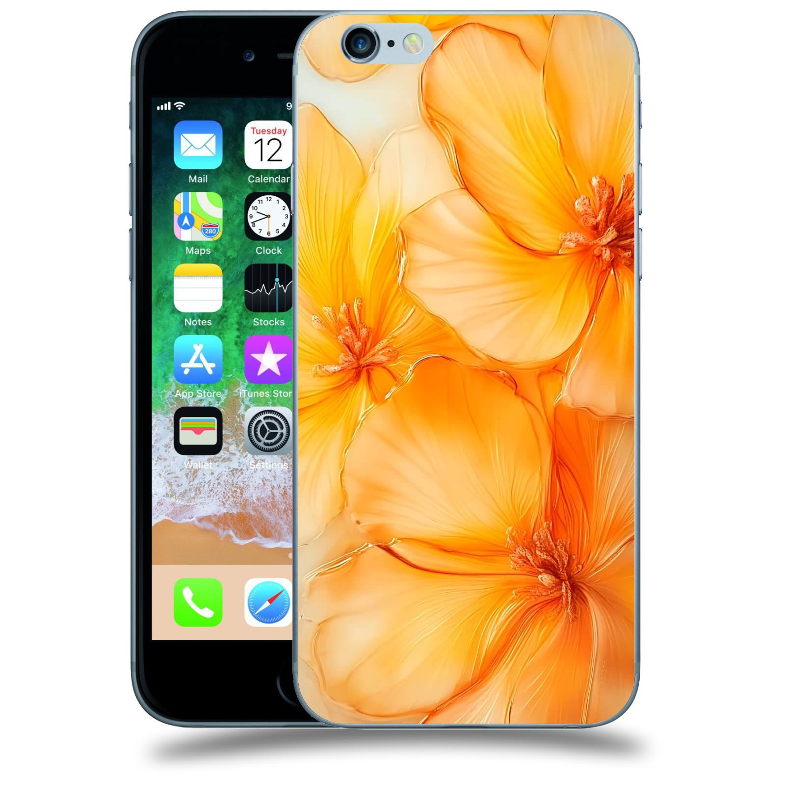 ACOVER Kryt na mobil Apple iPhone 6/6S - Jantarová něžnost