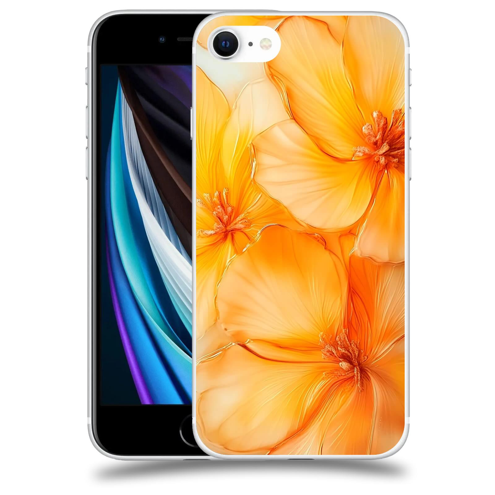 ACOVER Kryt na mobil Apple iPhone SE 2020 - Jantarová něžnost