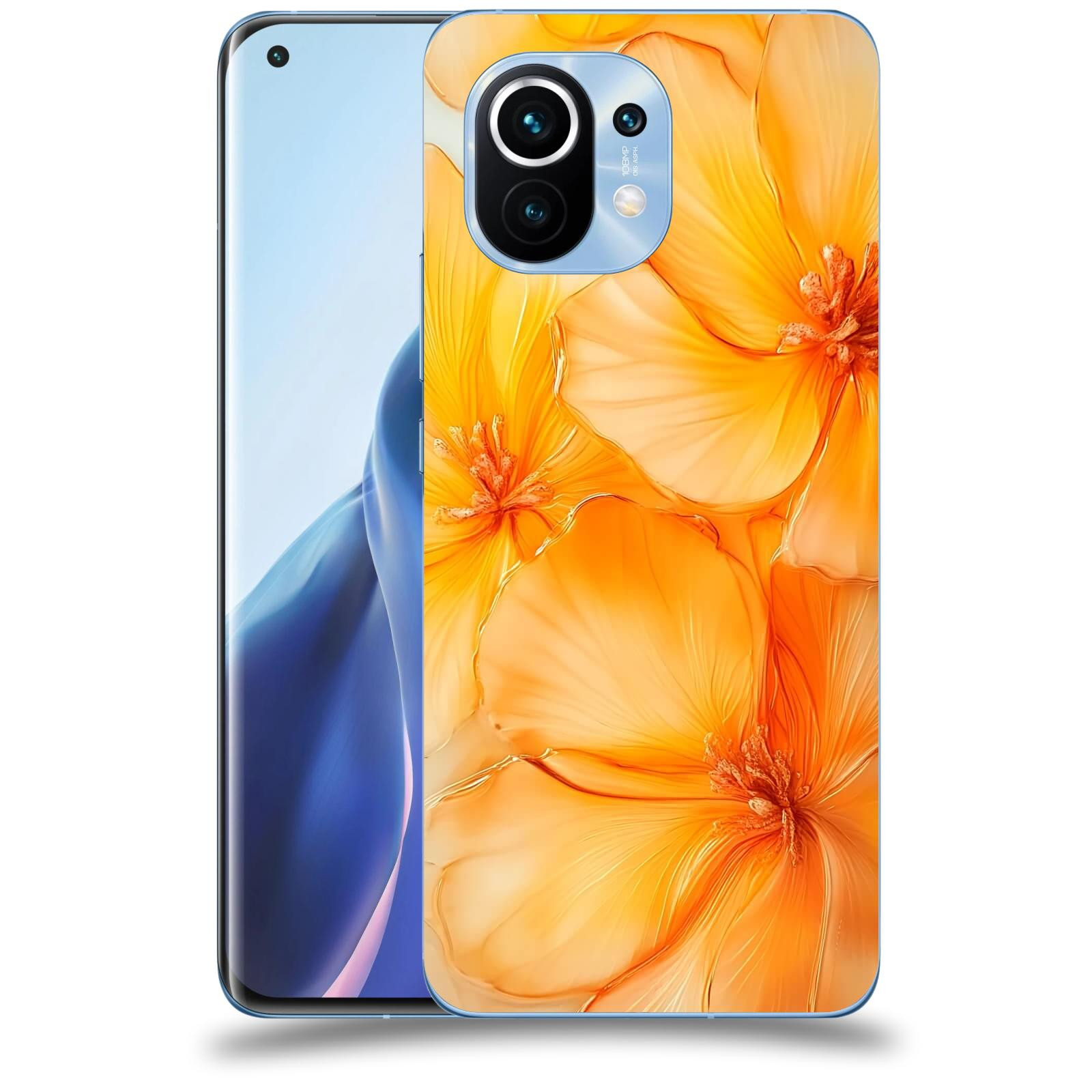 ACOVER Kryt na mobil Xiaomi Mi 11 - Jantarová něžnost