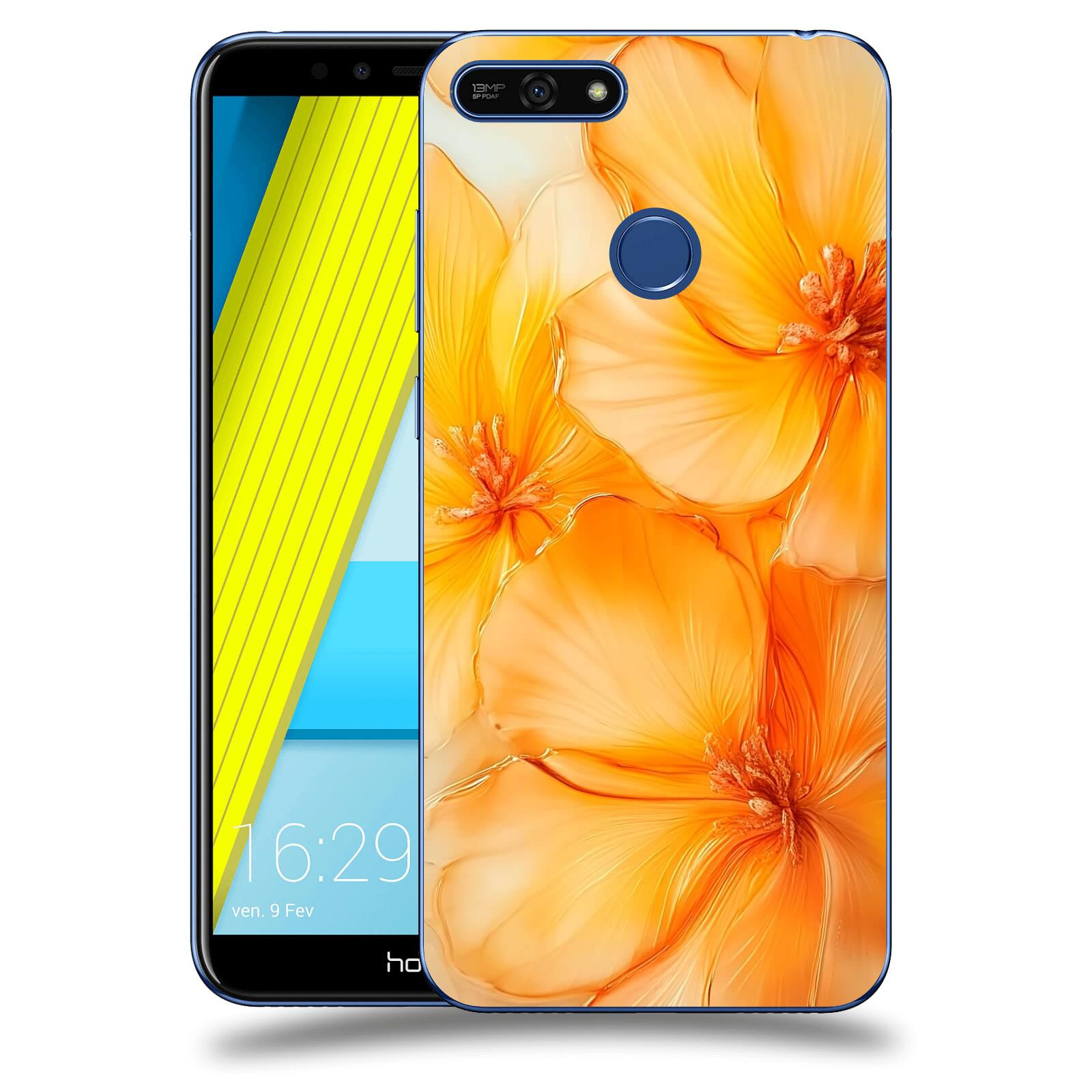 ACOVER Kryt na mobil Honor 7A - Jantarová něžnost